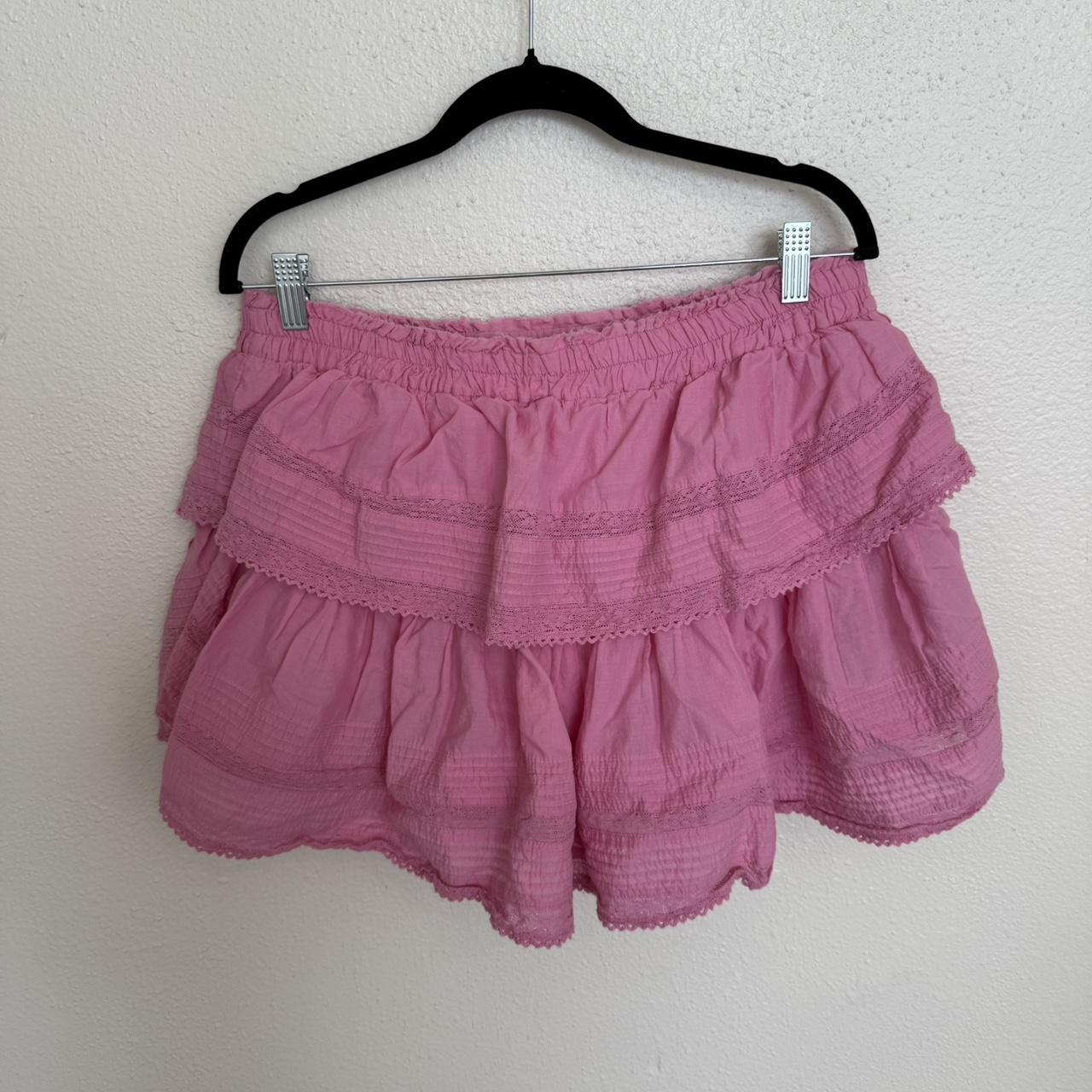LoveShackFancy Women's Skirt - Pink - XL – hot Pi… - image 2