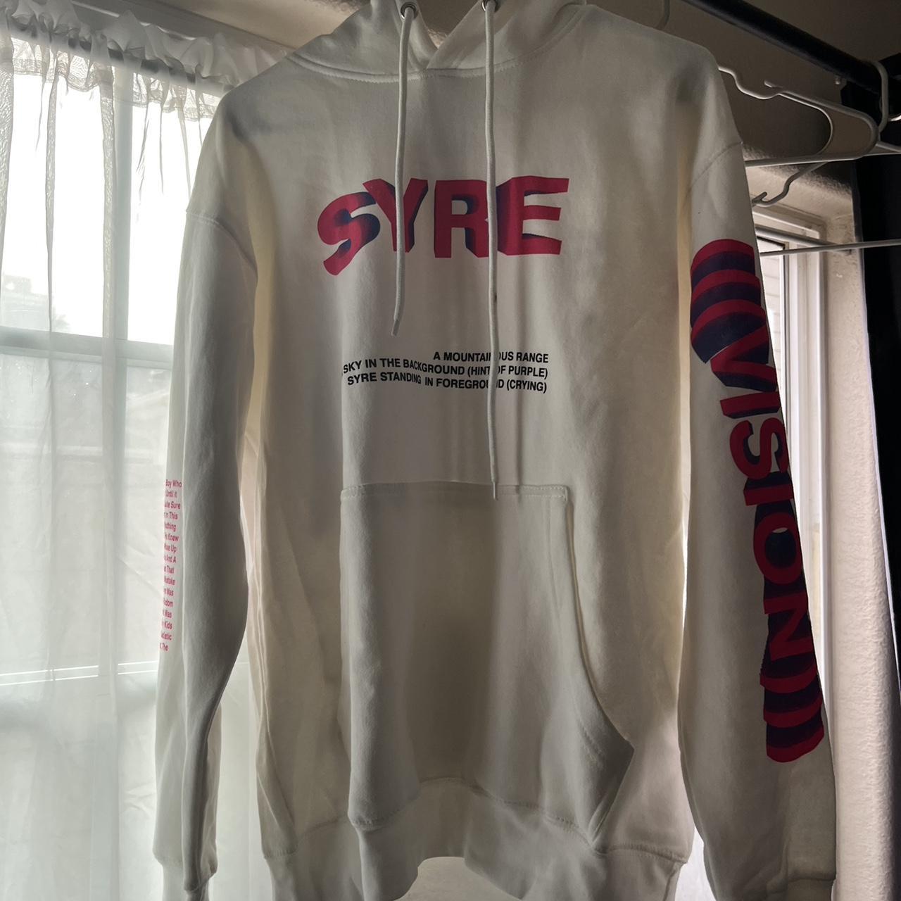 Syre discount white hoodie