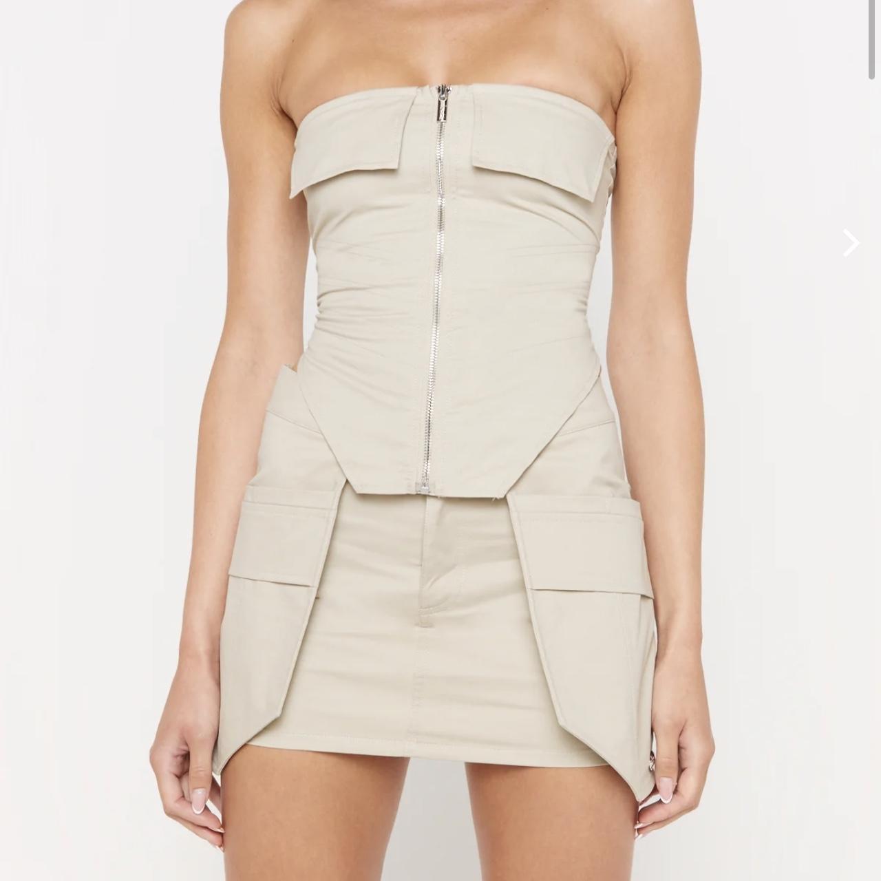 Luxe to kill stone cargo co ord Only worn once Top... Depop