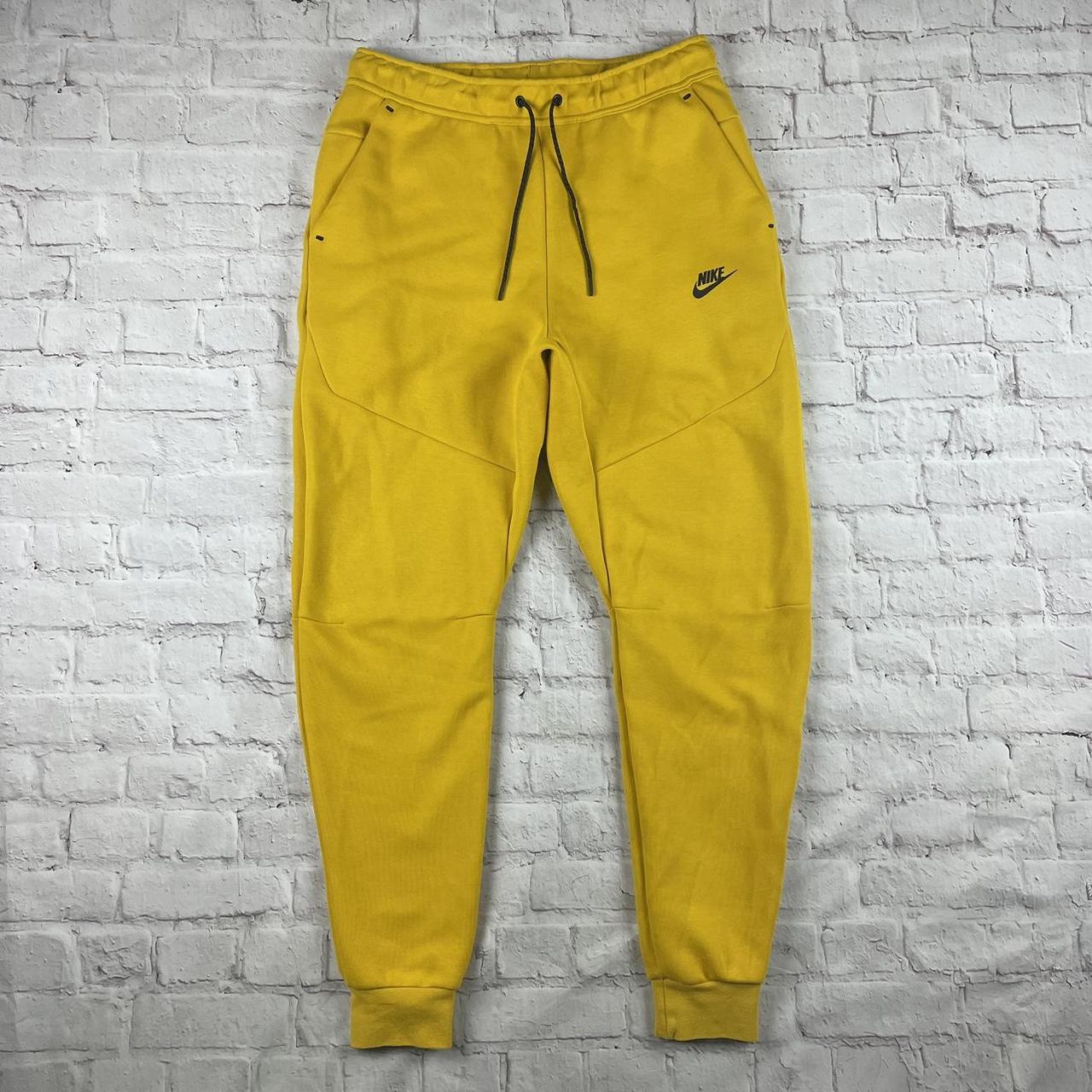 Nike Men's Yellow Joggers-tracksuits | Depop