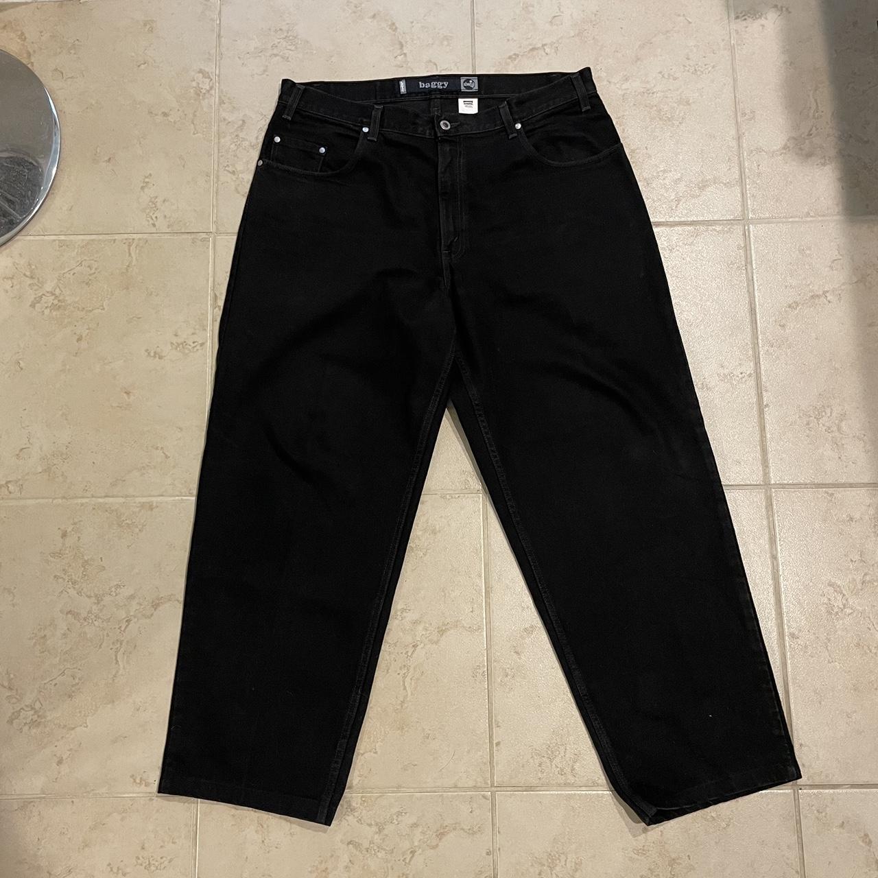 Vintage Levi’s Silvertabs in a dark black, size 38... - Depop