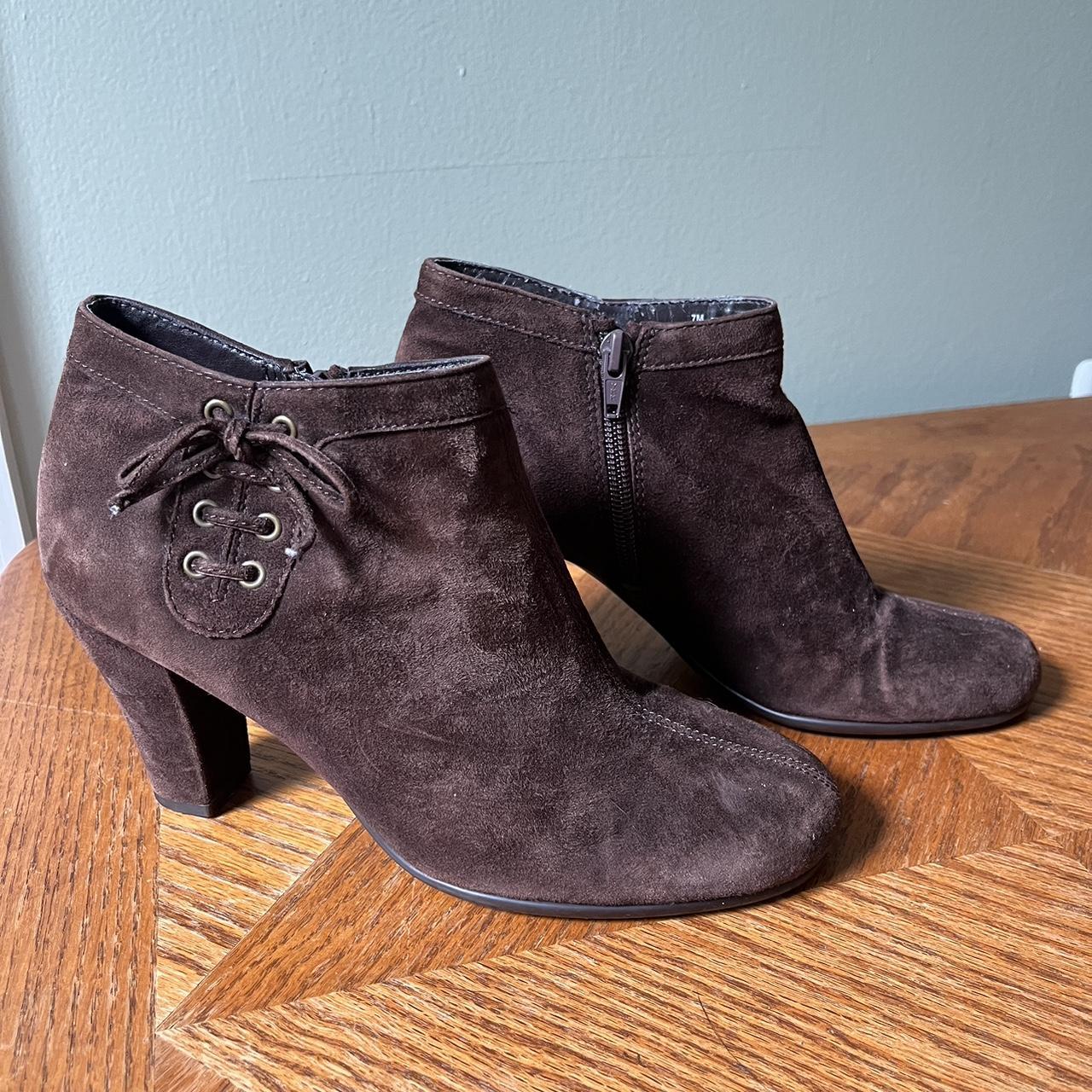 Aerosoles suede outlet boots