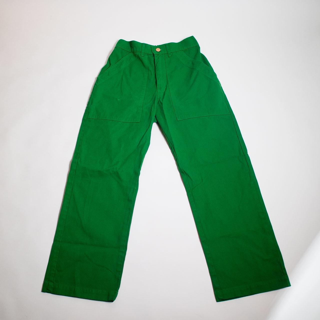 Big Bud Press Kelly Green Work Pants Size xs Very... Depop