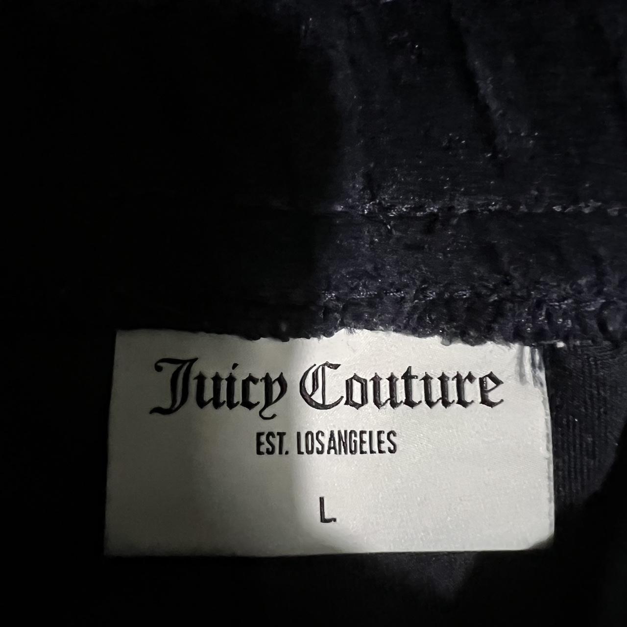 Juicy couture blue tracksuit bottoms. These are in... - Depop