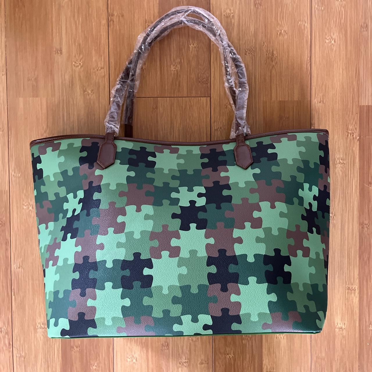 GOLF WANG】PUZZLE CAMO TOTE BAG-