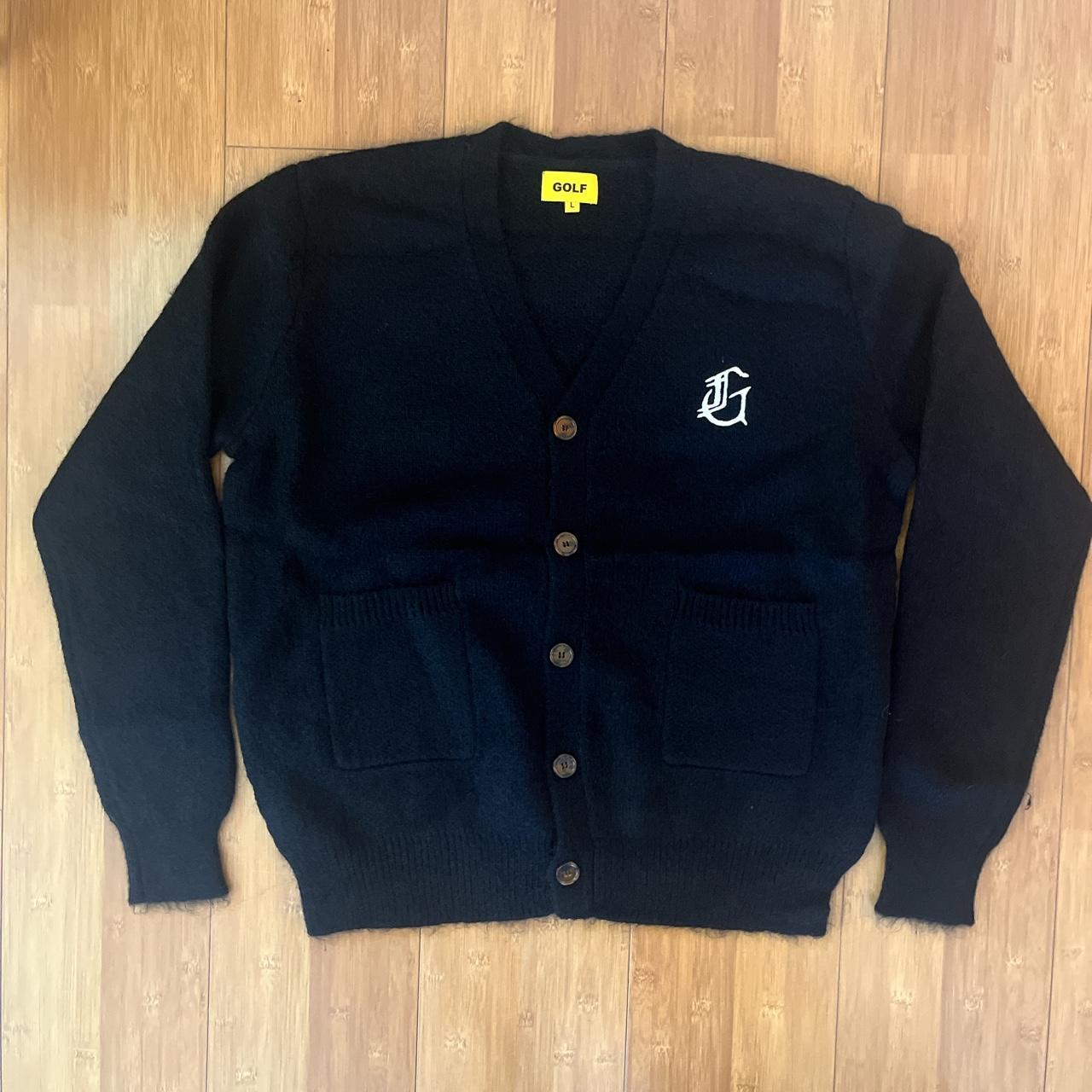 Golf Wang G cardigan - black. Brand new.