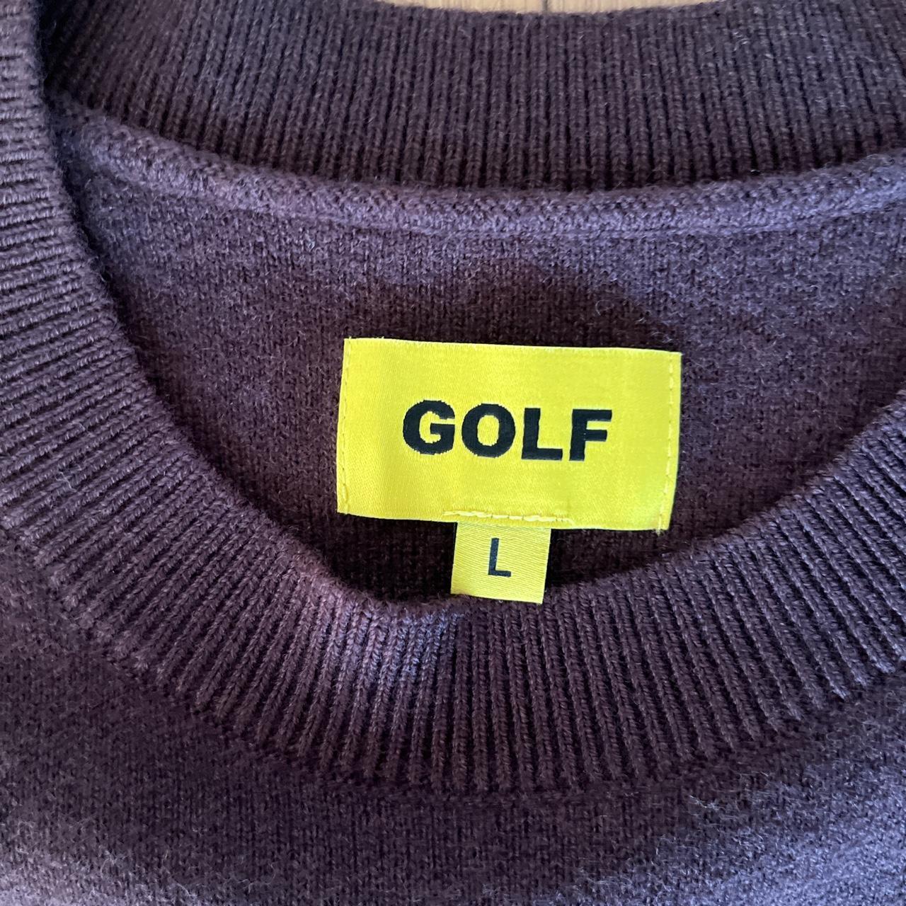 Golf Wang sweater brown cream. Brand new