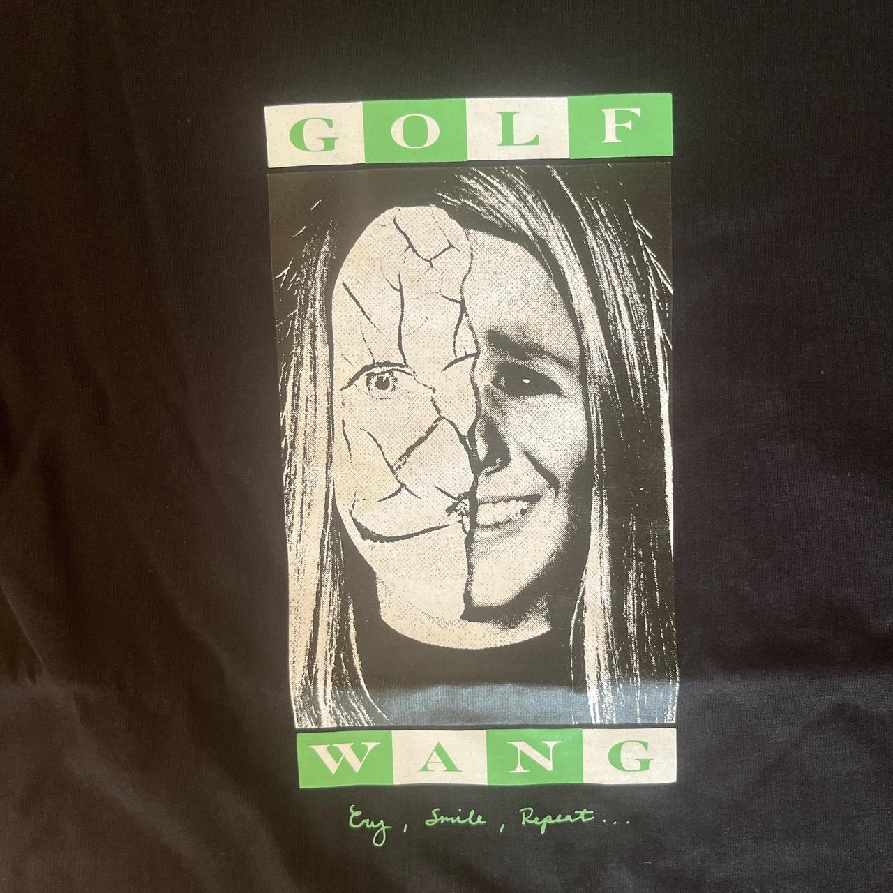 GOLF WANG MADDOX Tシャツ ロゴ 半袖 Black Green Blue 送料込み 即完売モデル】GOLF WANG Tシャツ ロゴプリント ライトブルー XL