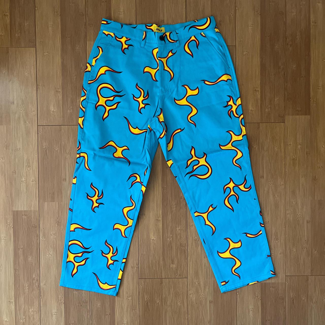 Yellow golf-wang-pants - Depop