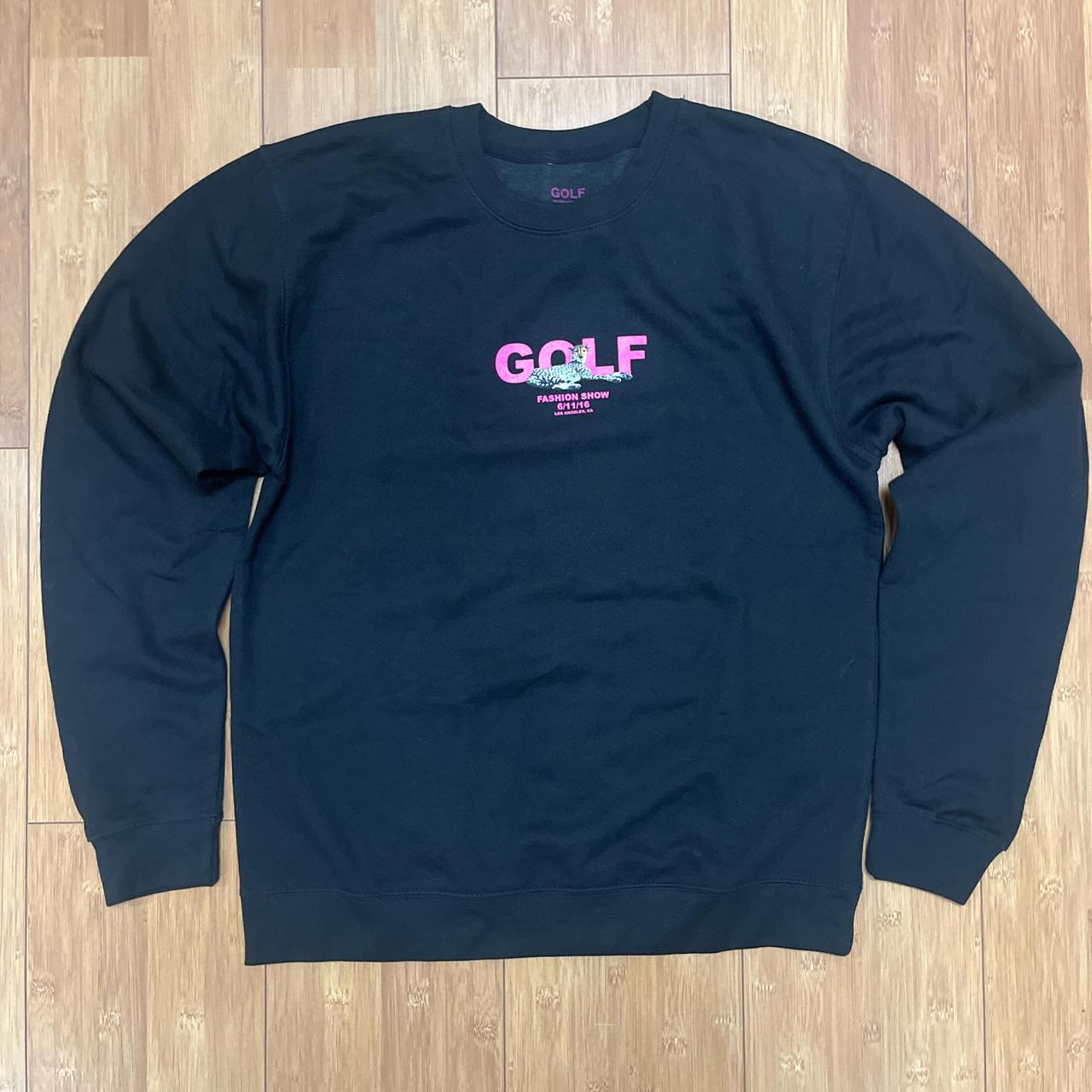 Golf Wang スウェット　Lサイズ Golf Wang zip up shirt - light blue/white. Brand | Depop