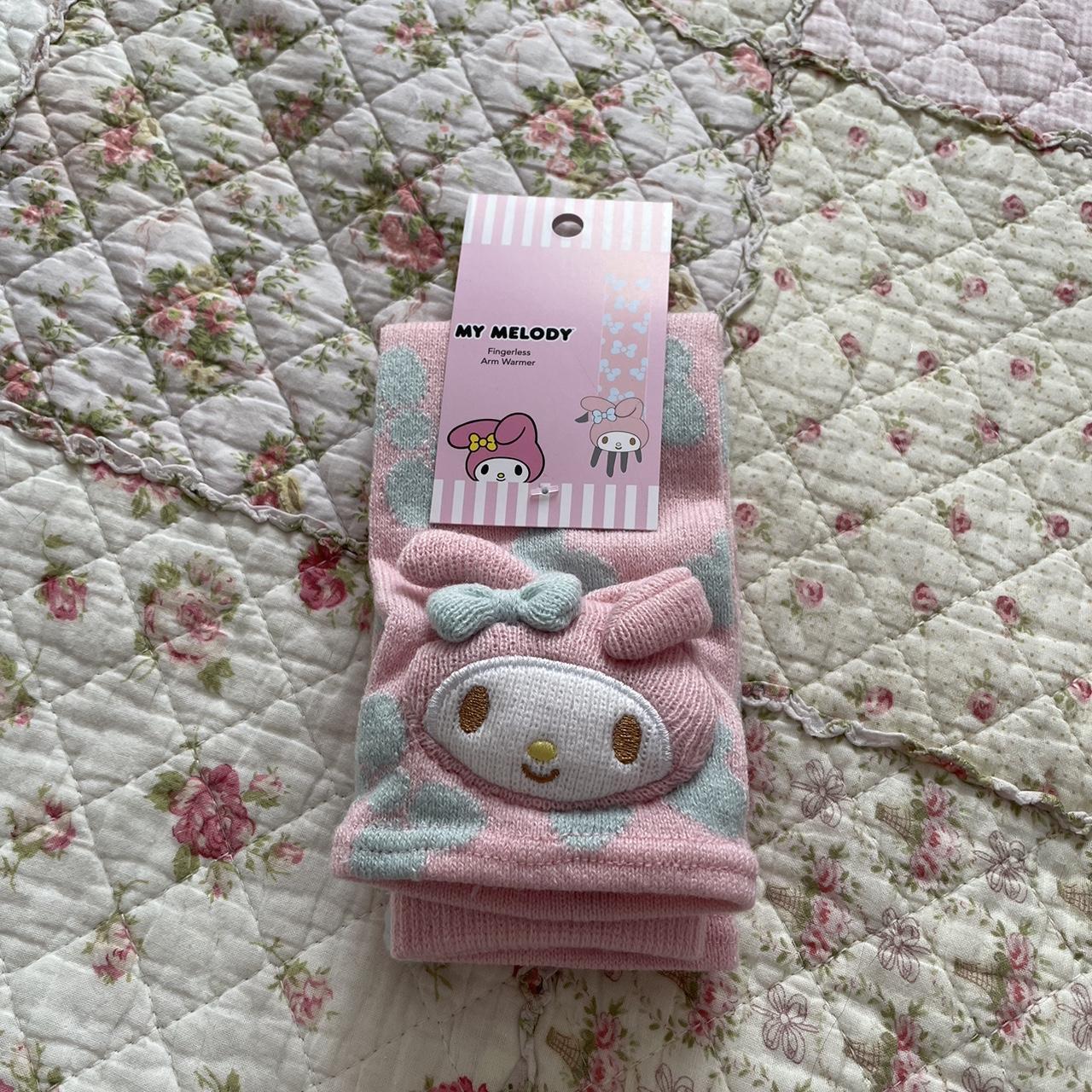 My Melody Fingerless Hand Warmers One For Each Depop