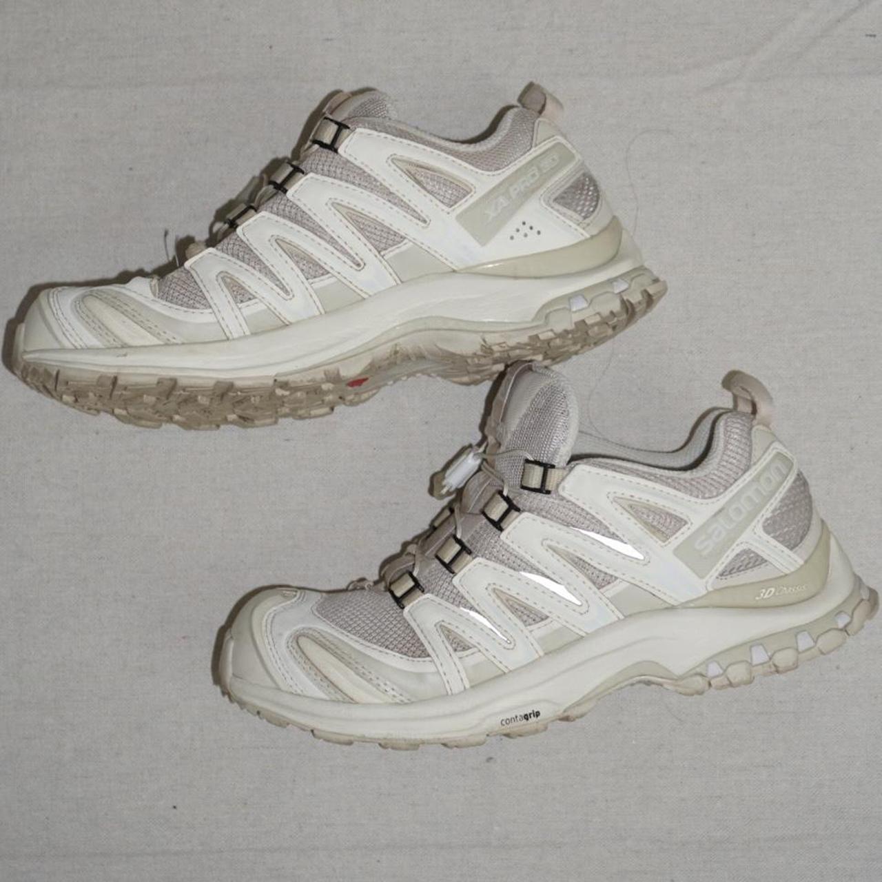 salomon white sneakers