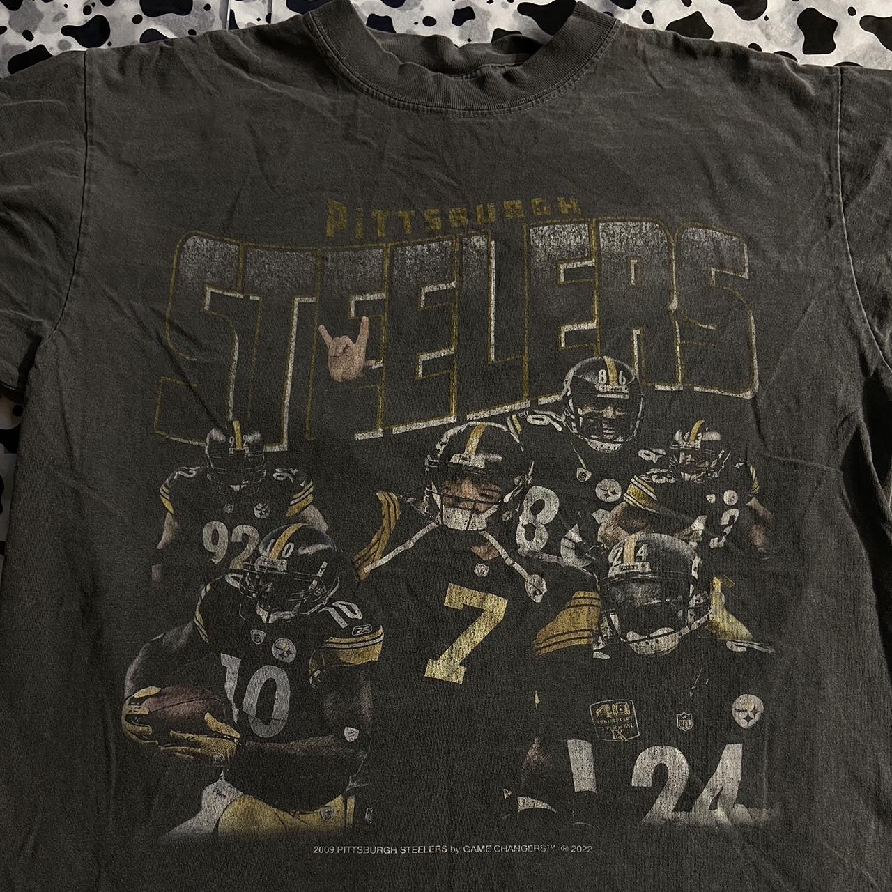 Men's Vintage Pittsburgh Steelers Graphic Tee, Men's Tops