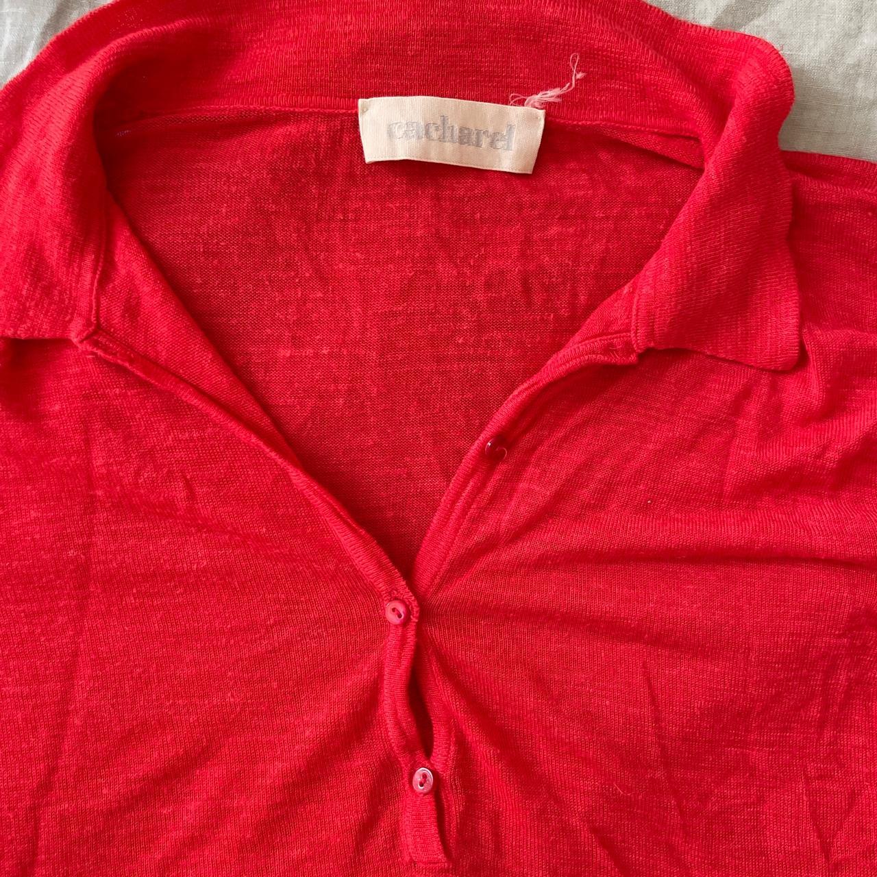 Cacharel Women's Red Blouse