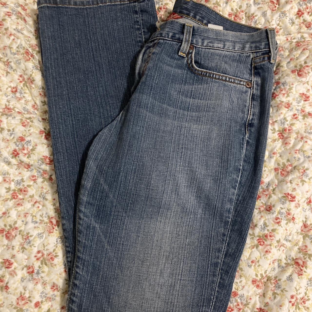 Lucky Brand Women's Blue Jeans | Depop