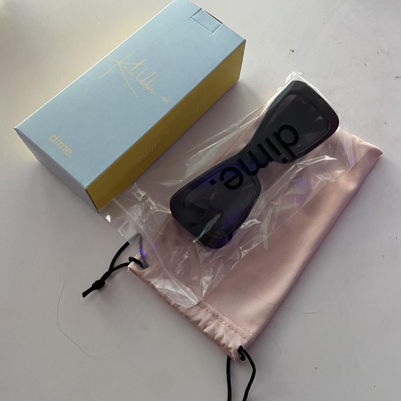 Kali Uchis x Dime Optics sunglasses Black on black... Depop