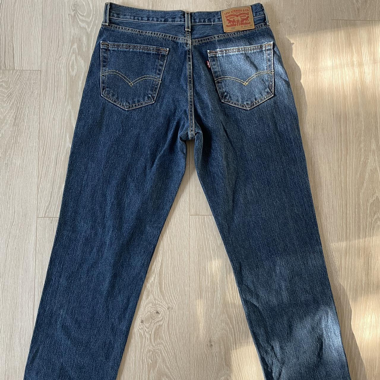 Vintage Levi Jeans/waist 33-34 inches/Levi 550