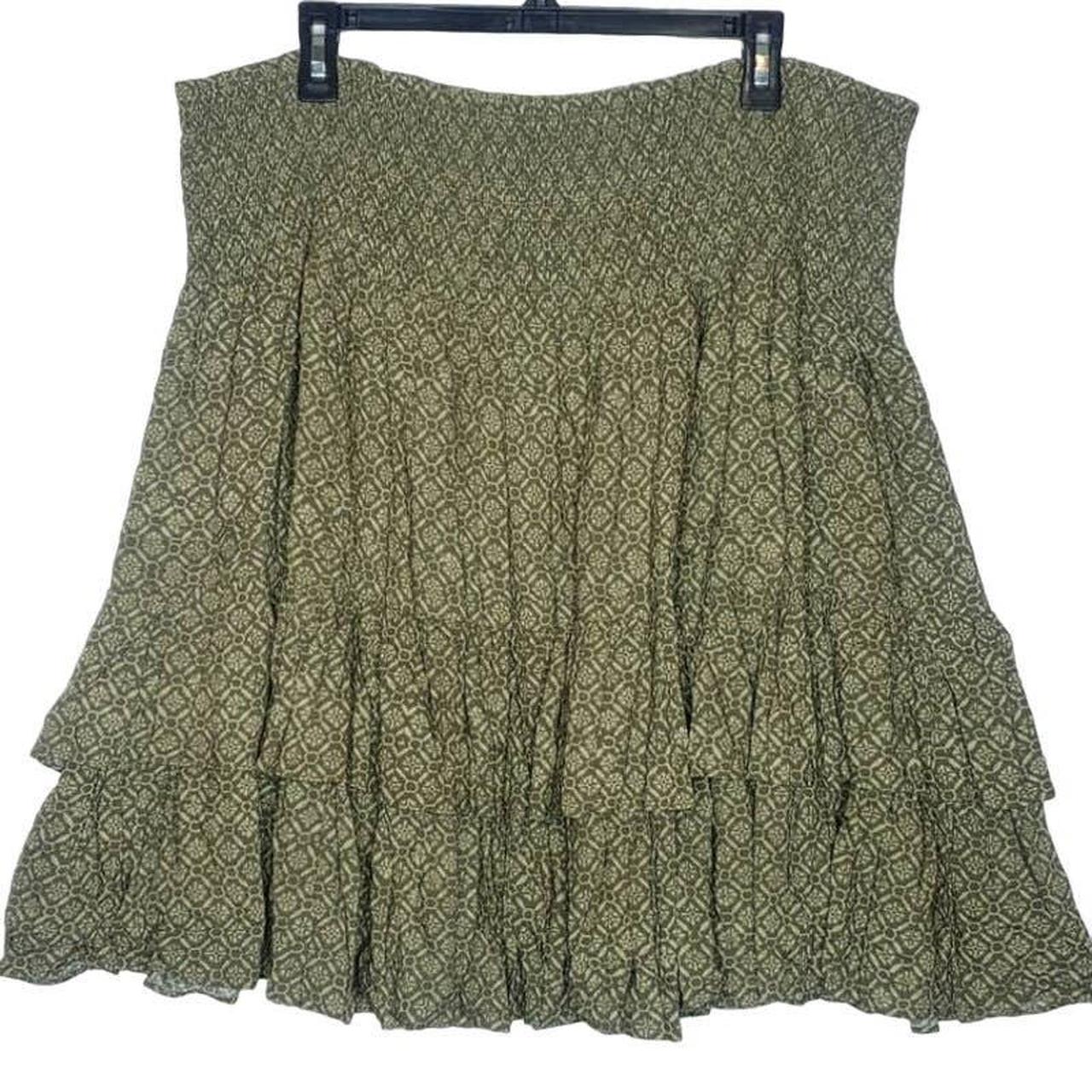 Ruffled clearance peasant skirt