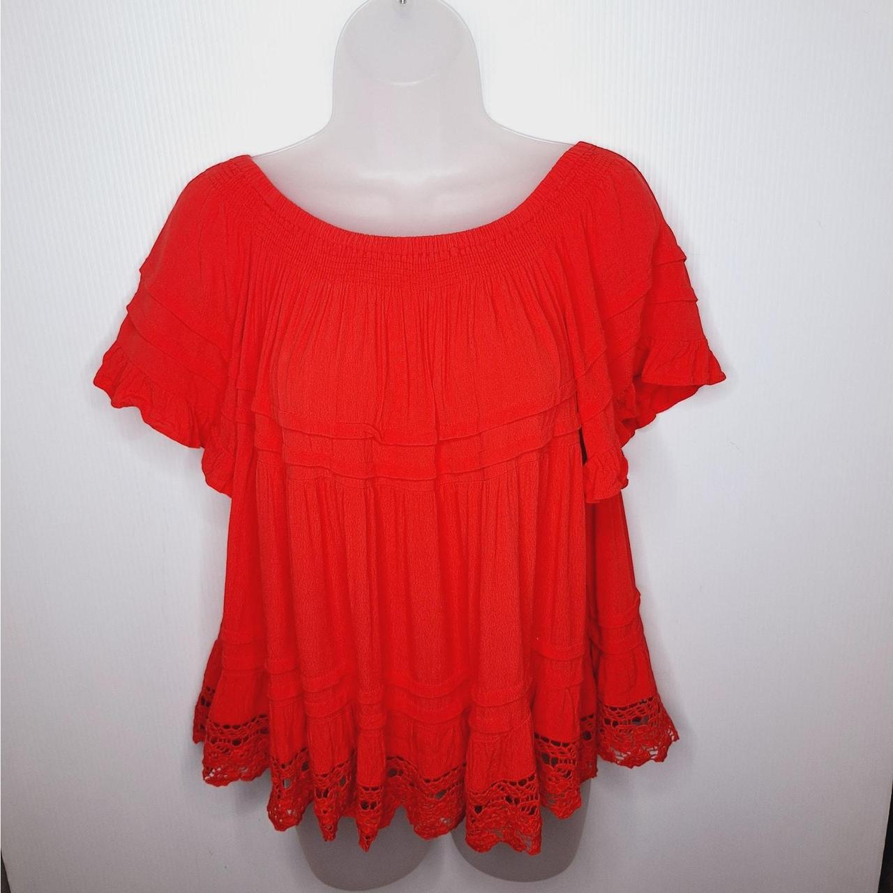 Source Unknown Women's Blouse - Red - One size – … - image 8