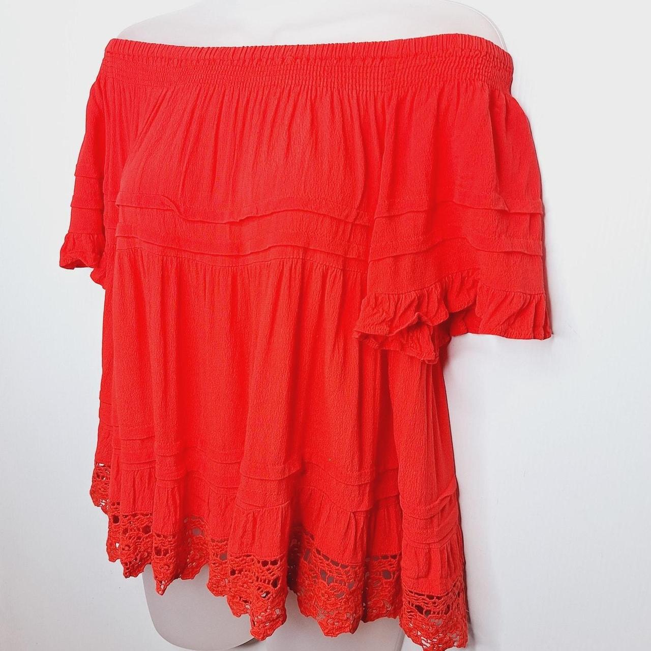 Source Unknown Women's Blouse - Red - One size – … - image 2