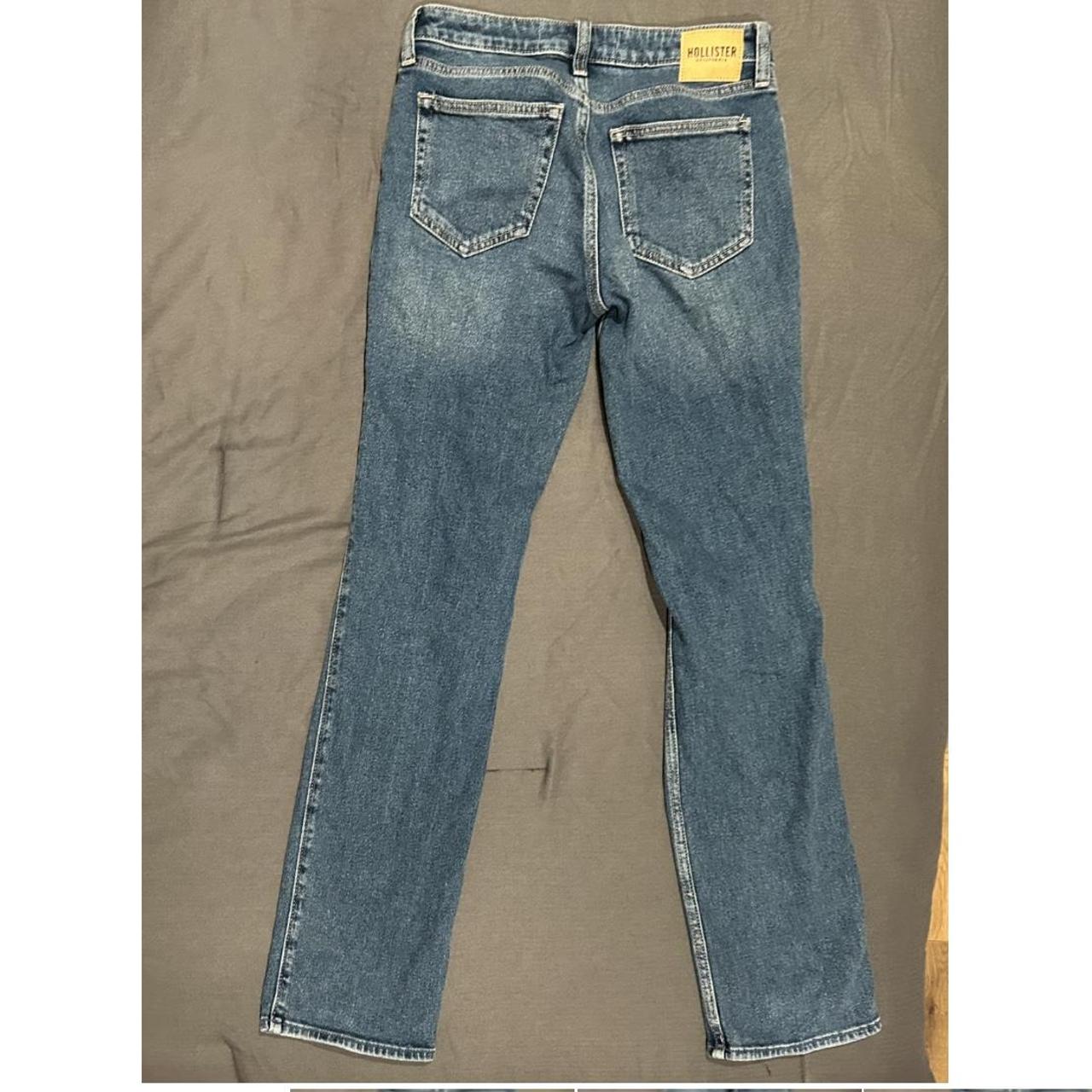 Hollister low rise 90s vintage straight jeans In... - Depop