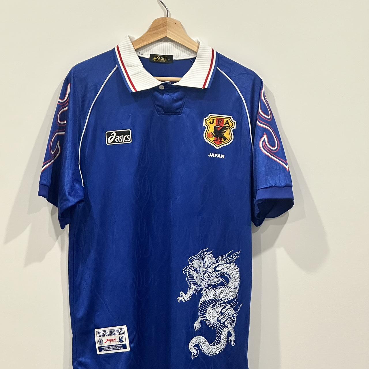 Japan National Team 1998/99 home shirt by ASICS - | Depop