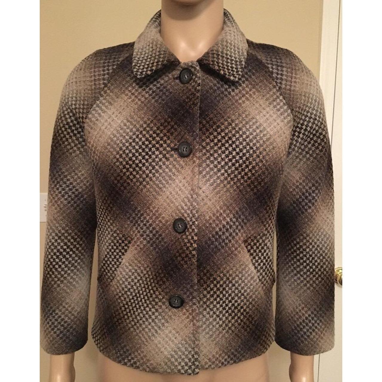 Pendleton Women's Petite Jacket - Multi - L – Vin… - image 1