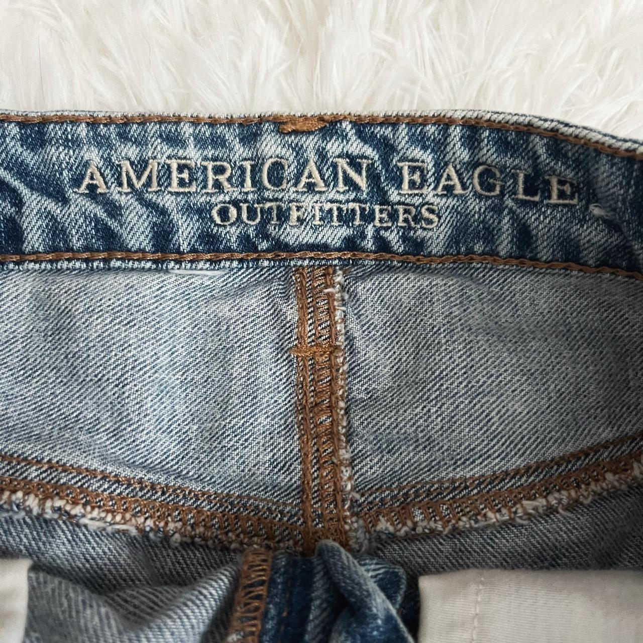 sooo cute, american eagle skirt with rips/designs in... Depop