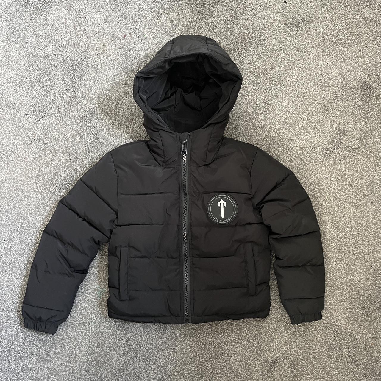 BLACK - TRAPSTAR KIDS COAT KIDS SIZE 4Y/O... - Depop