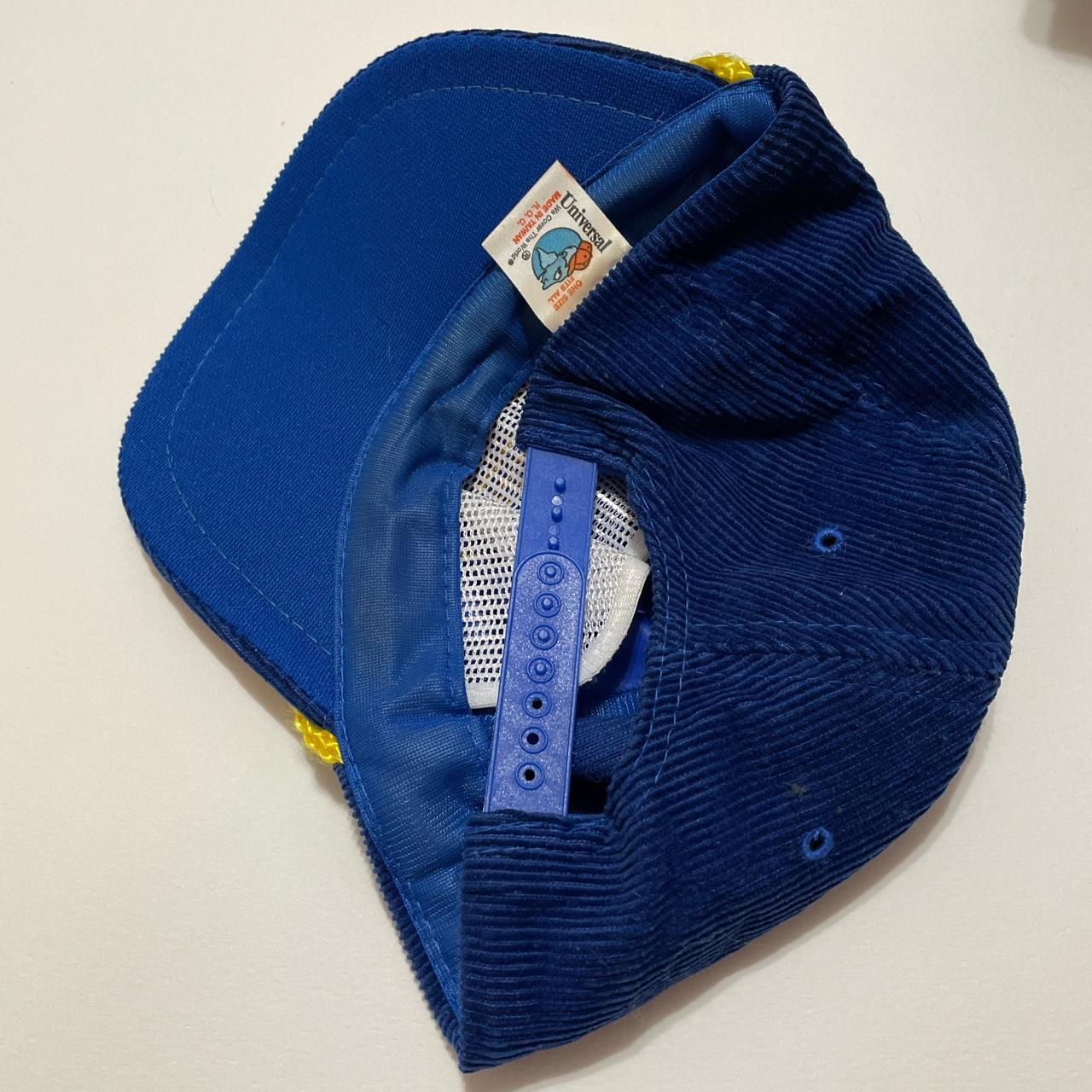 Vintage blue corduroy McDonald’s SnapBack hat. Great... - Depop