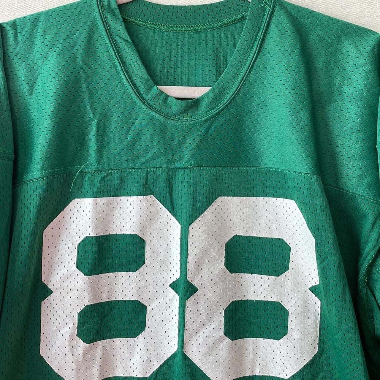 Vintage Champion Green Mesh Football Jersey #88. | Depop