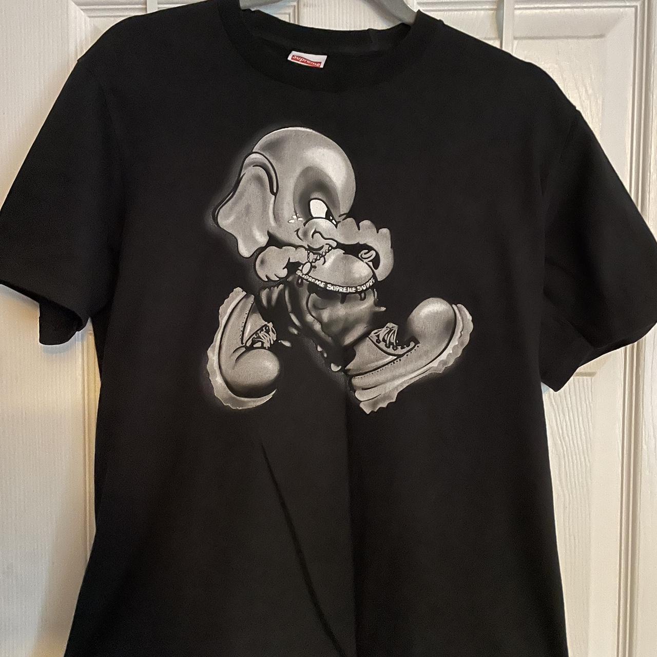 Supreme Tee good “Elephant” Gray Size S