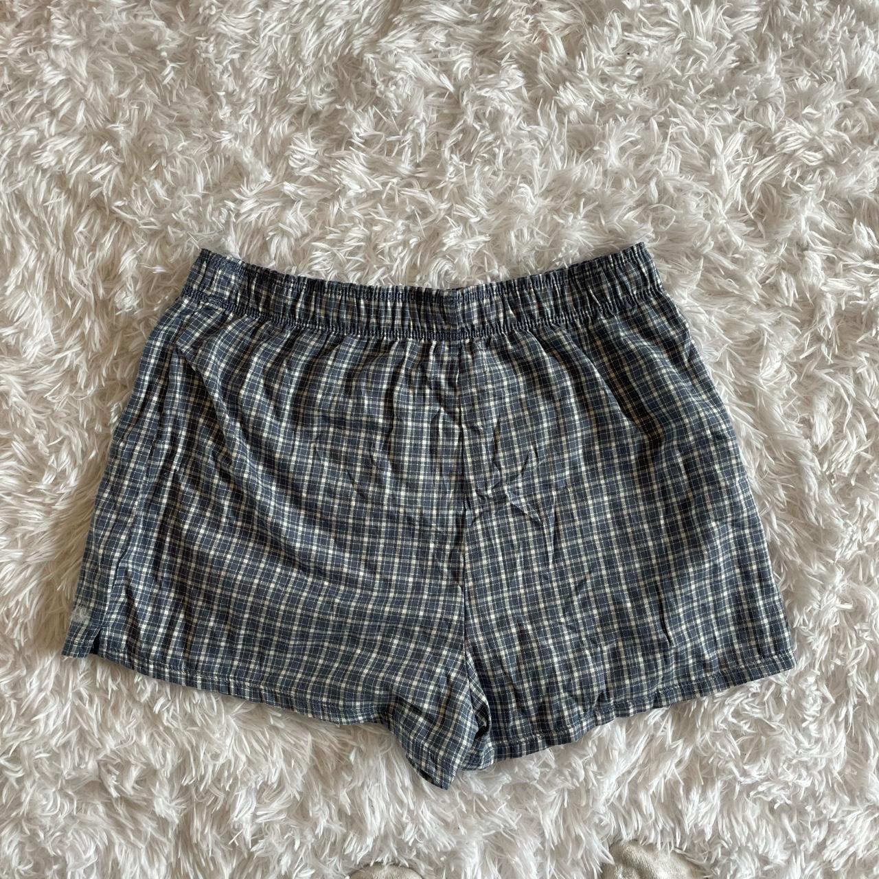Target Women's Blue and White Shorts (3)