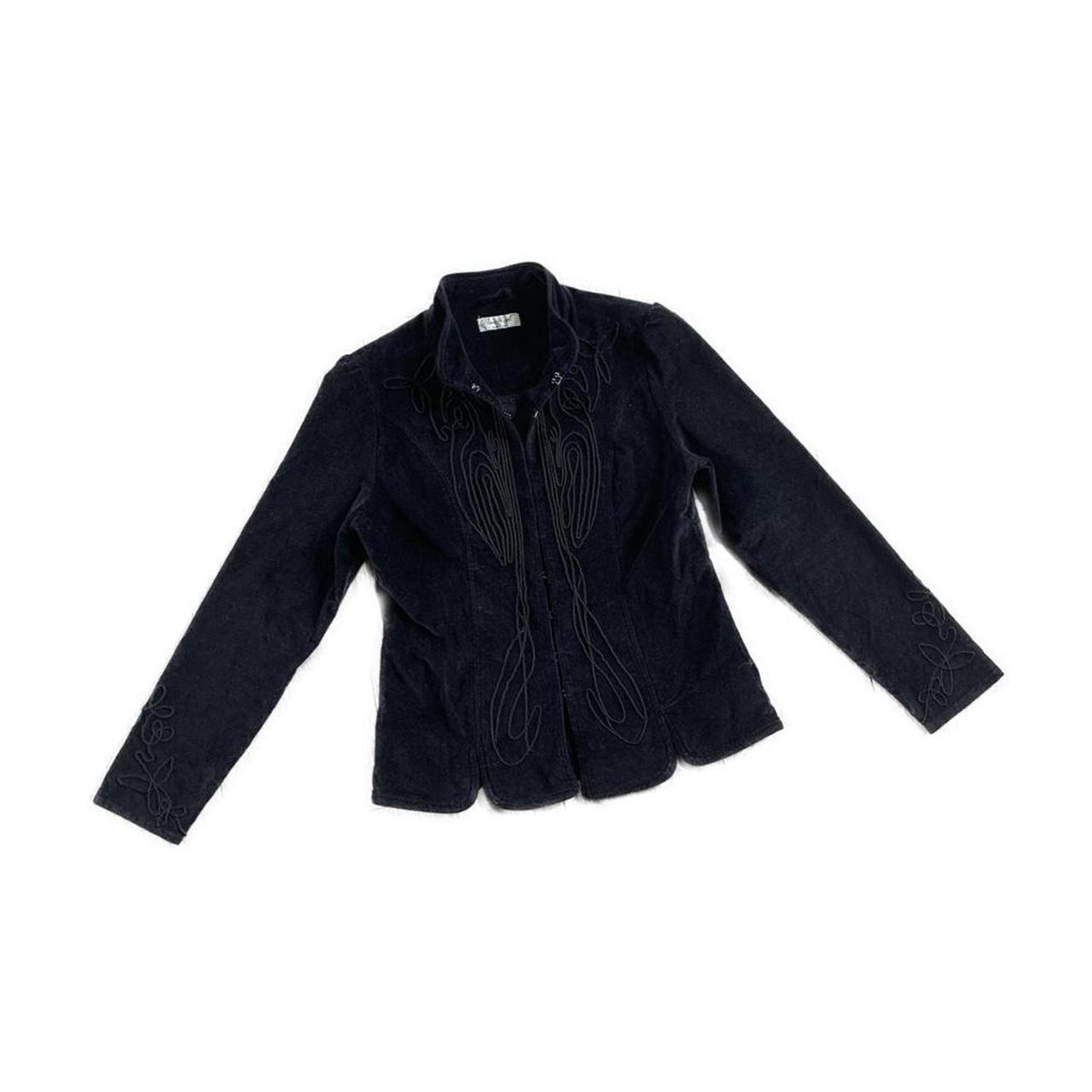 🖤90s Black Velvet Jacket 🖤By the brand Peace... Depop