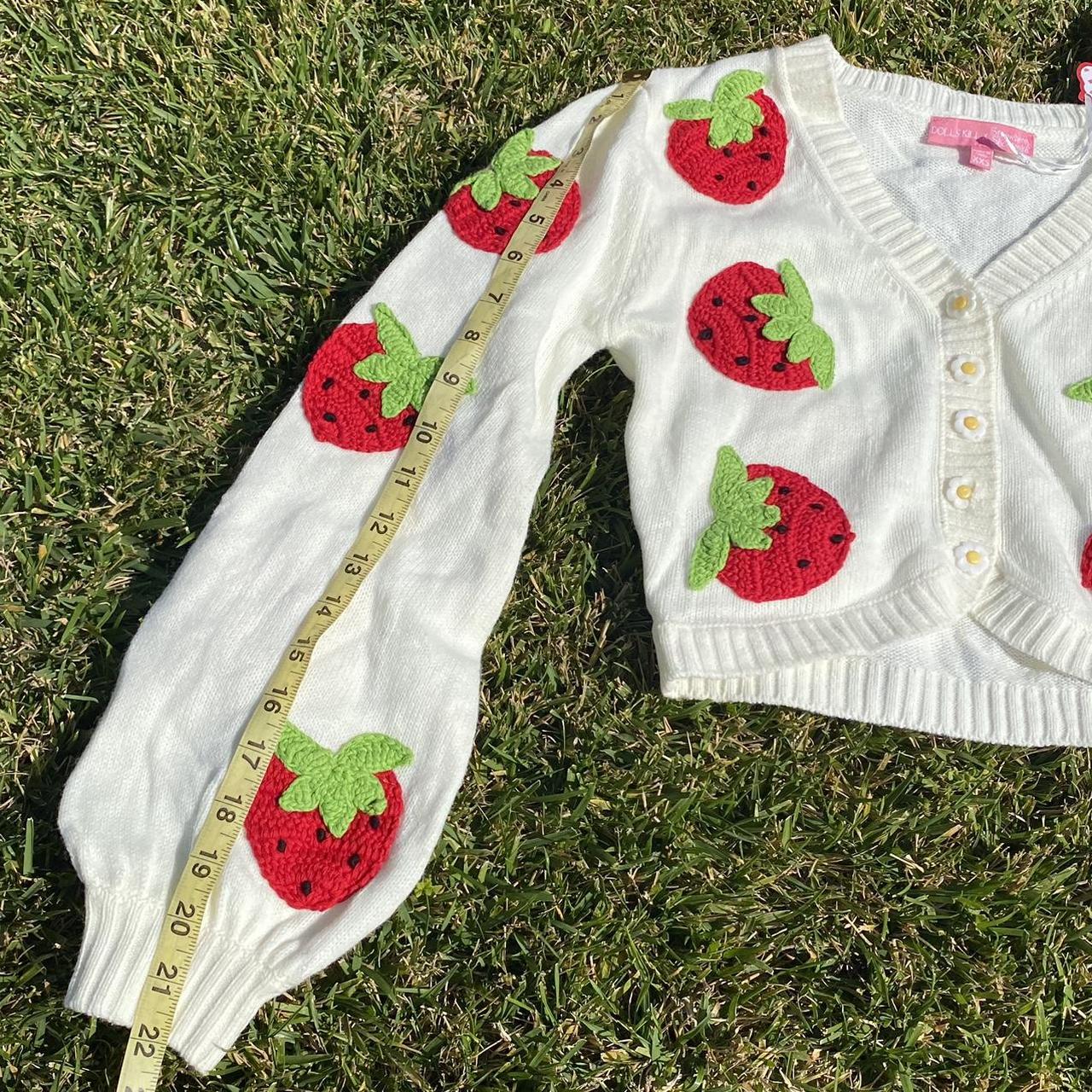 New Strawberry Shortcake x Dolls Kill pink & green - Depop