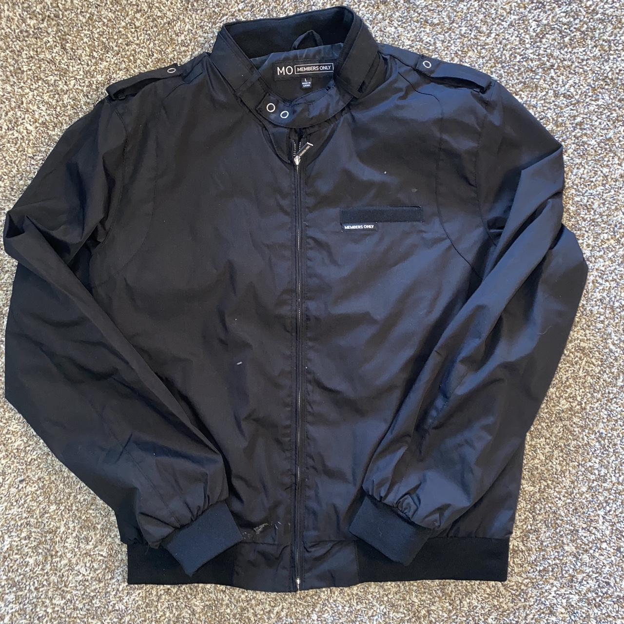 Members Only Men's Black Jacket
