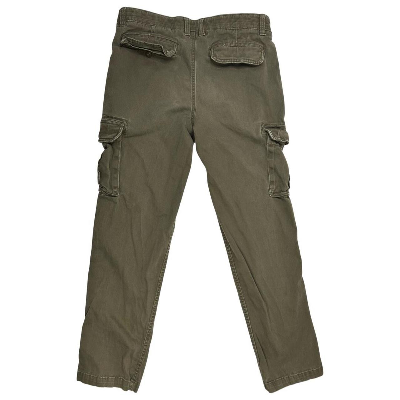 Sonoma Goods for Life Men's Green and Khaki Trousers | Depop