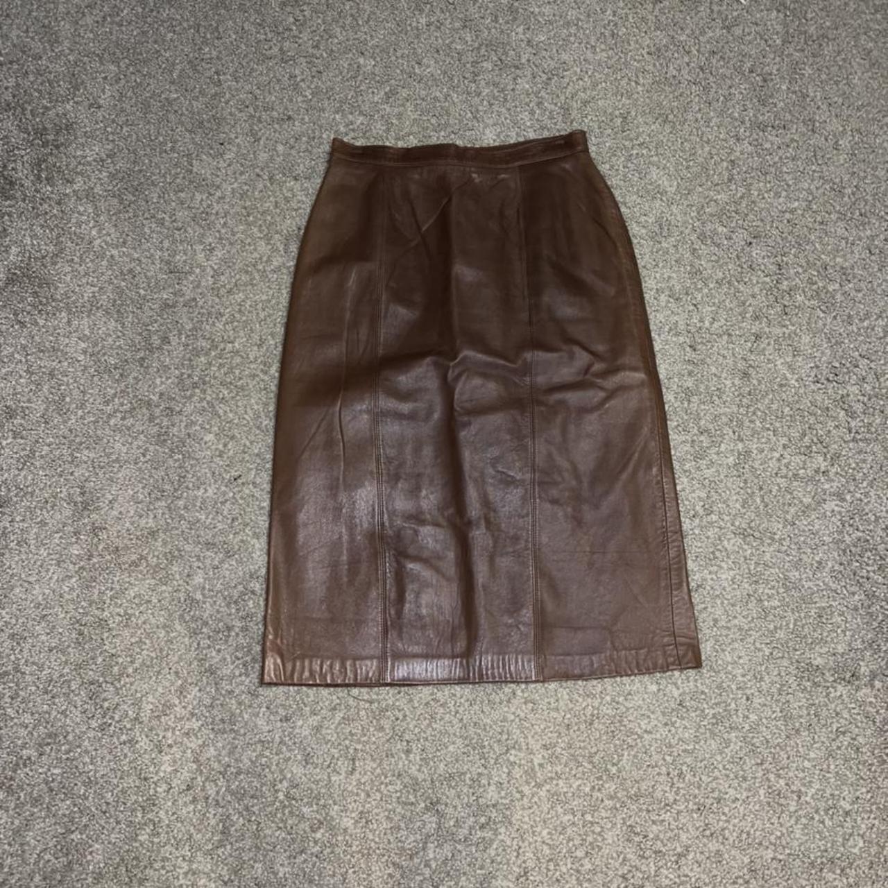 Wilsons leather sale skirt