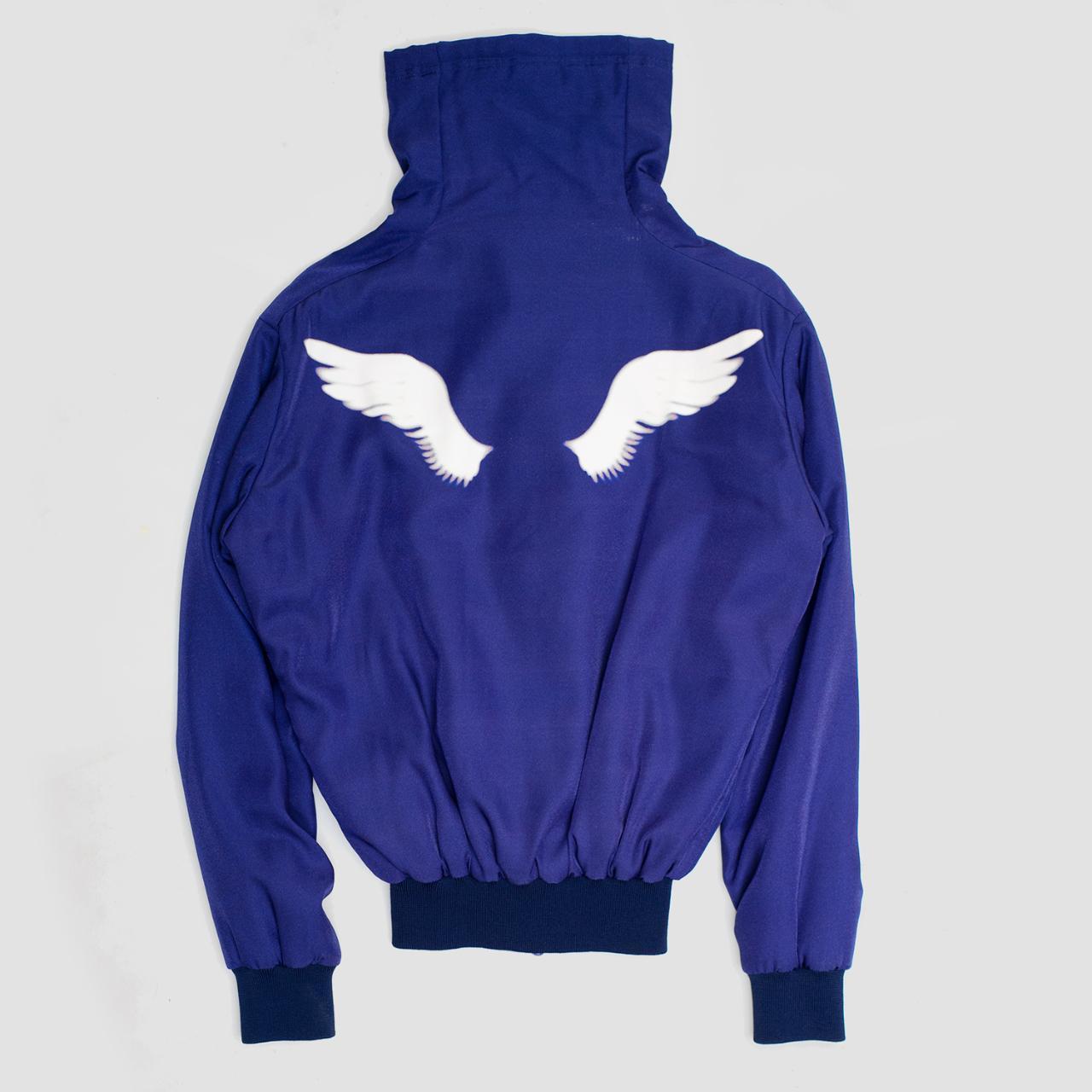 Yohji Yamamoto Femme fall 2002 Angel Wings Bomber - Depop