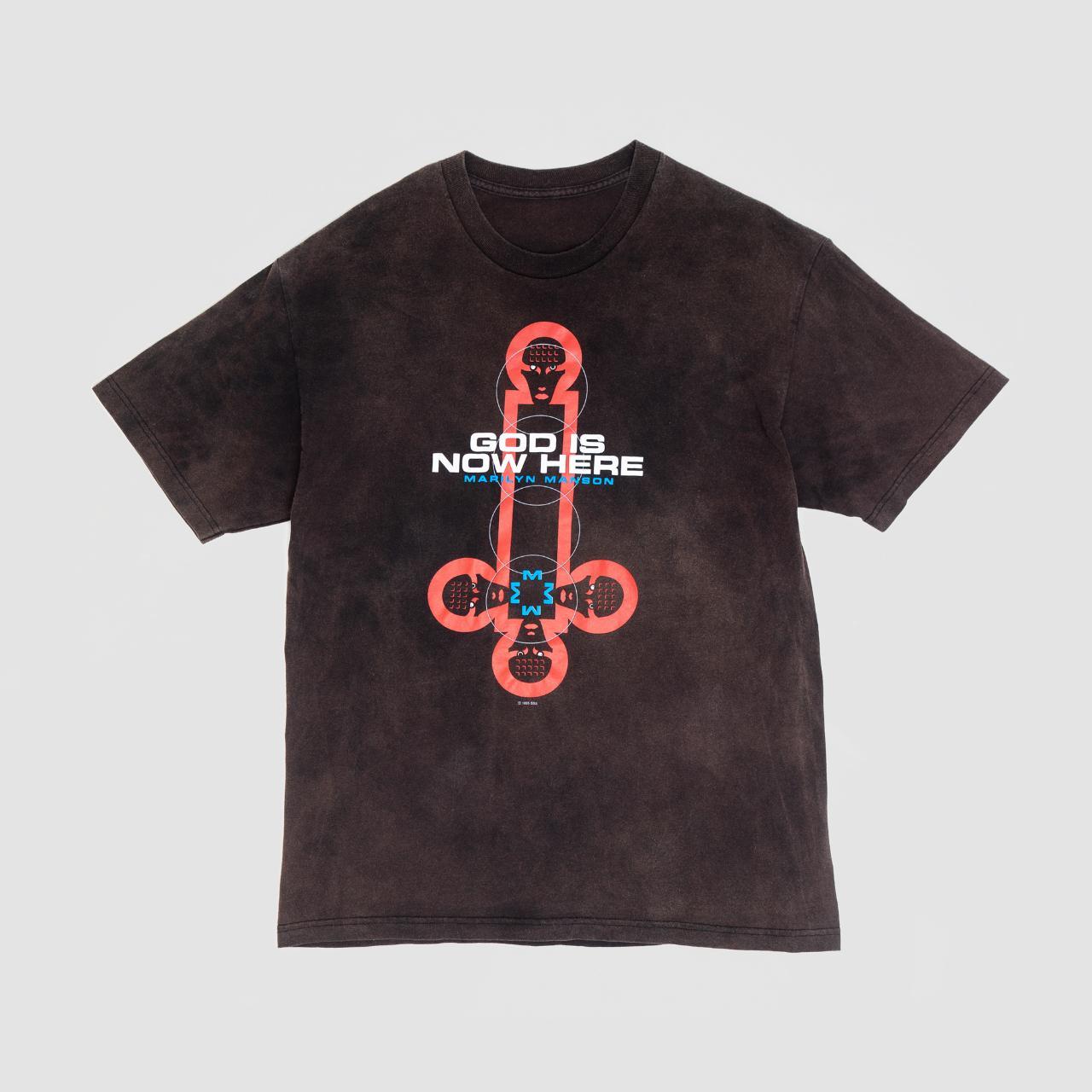マリリン・マンソン Tシャツ GOD IS NOW HERE マリリン・マンソン Tシャツ GOD IS NOW HERE