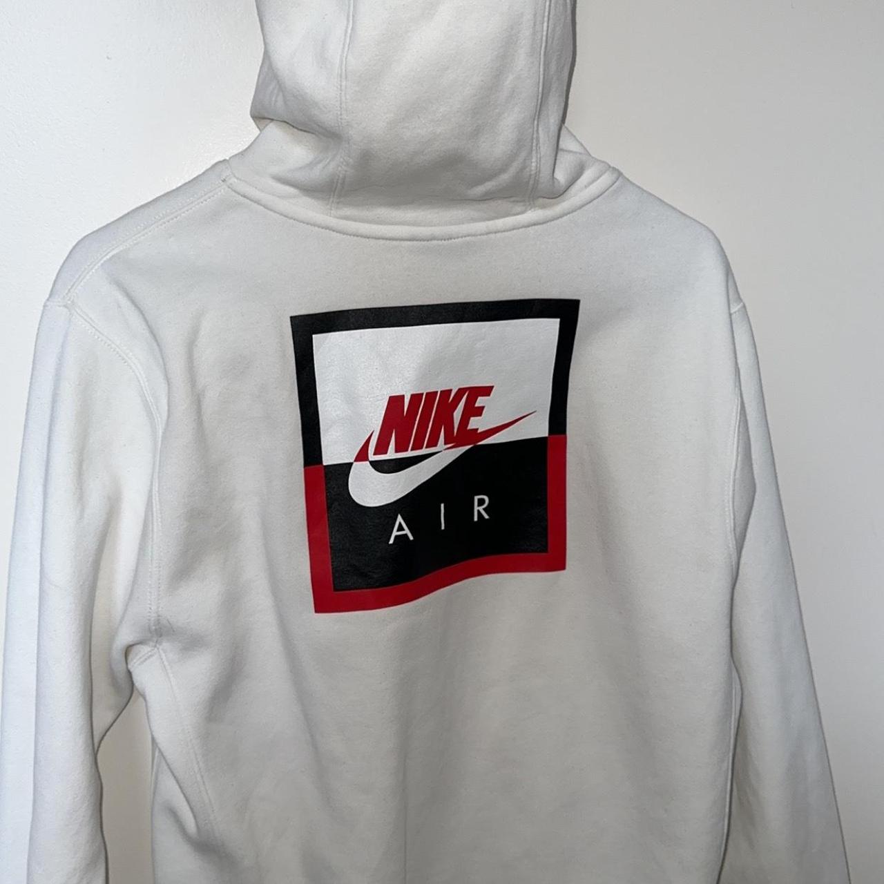 nike hoodie with white strings