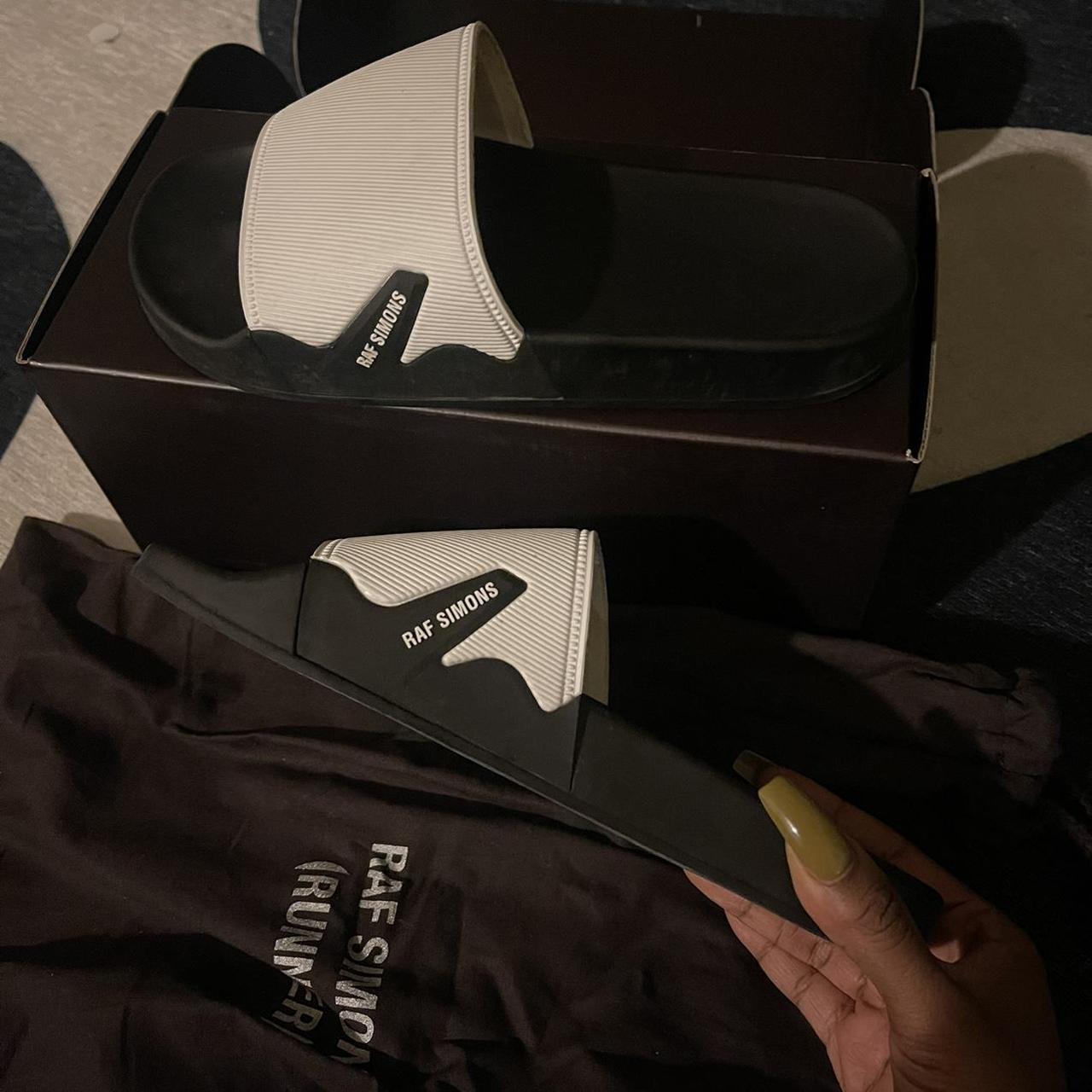 raf simons adidas slides