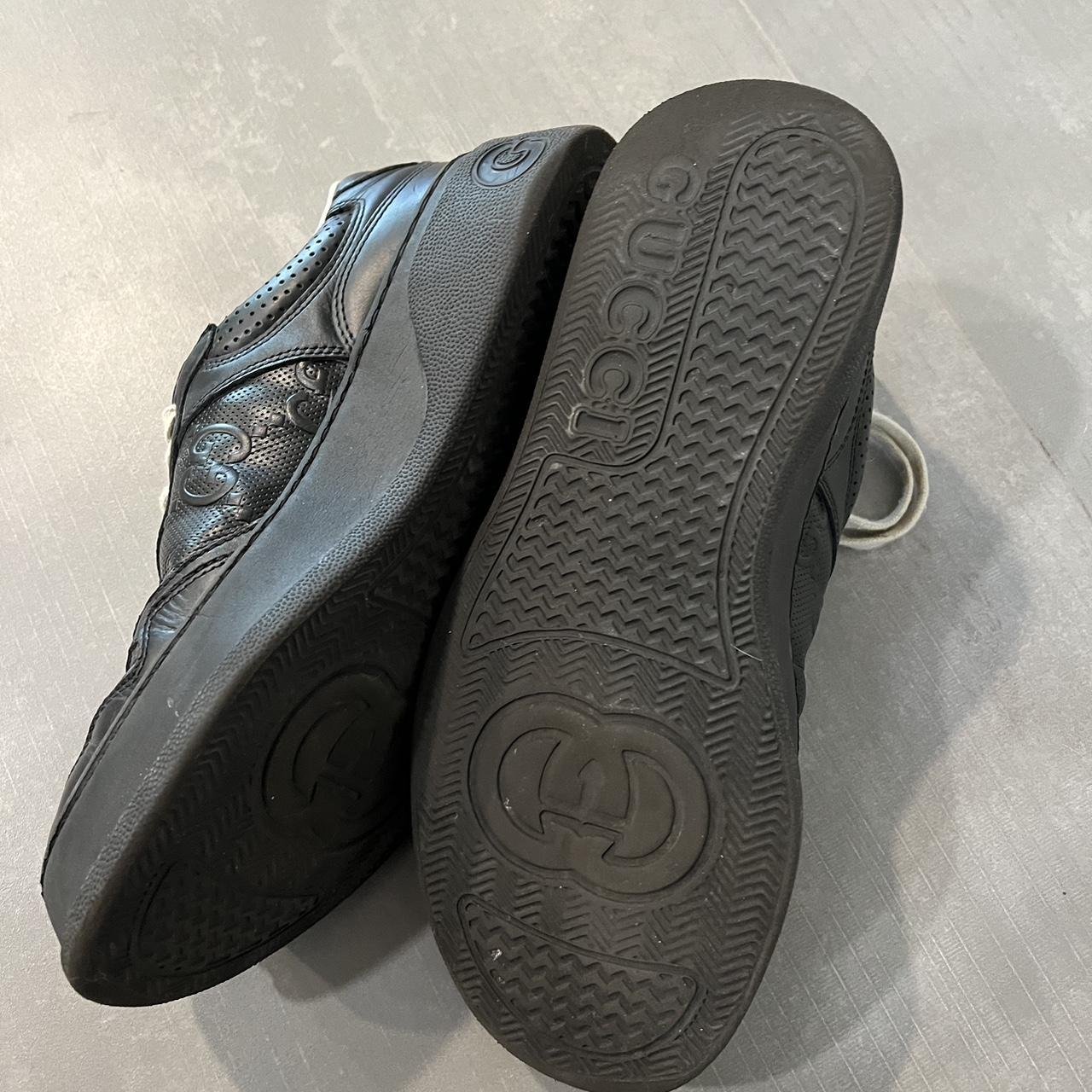 mens gucci black sneakers