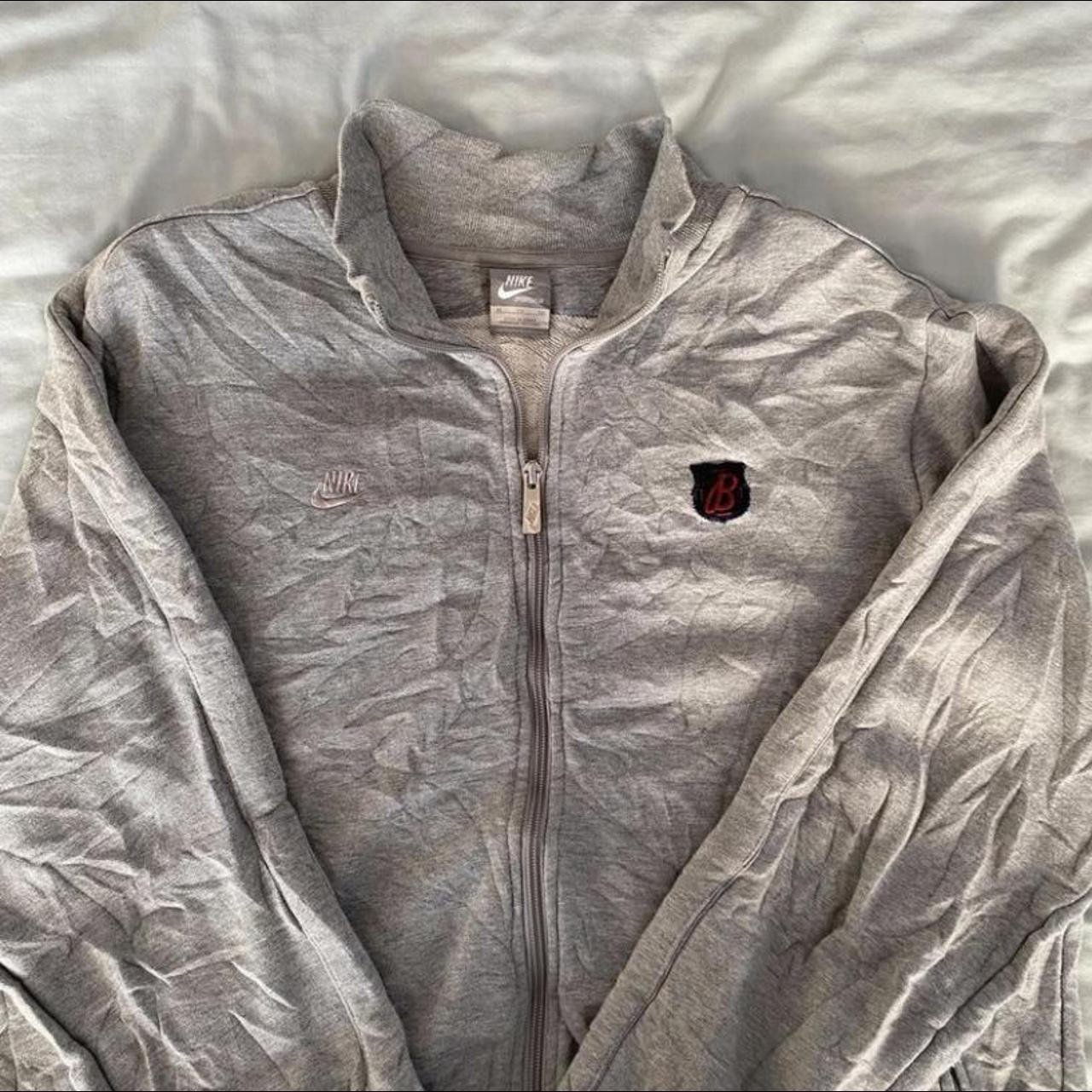 mens gray nike jacket
