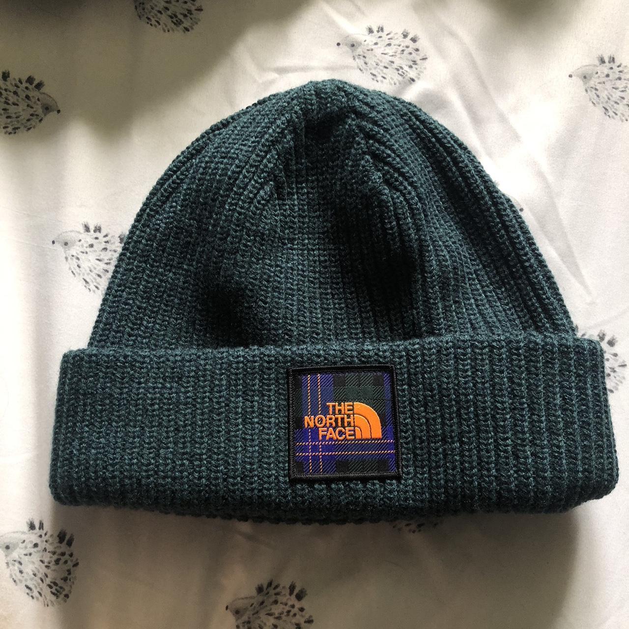 North Face Salty Dog rubbed beanie brand new never... - Depop