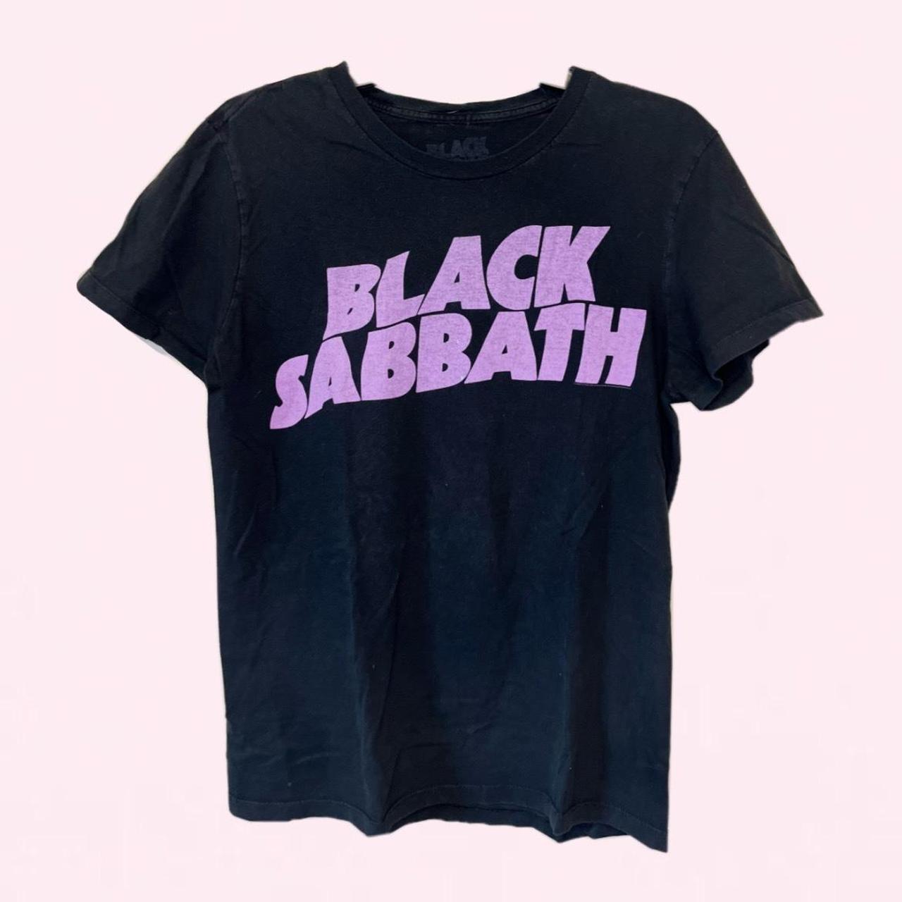 Black Sabbath graphic tee - Size - M - Good condition - Depop