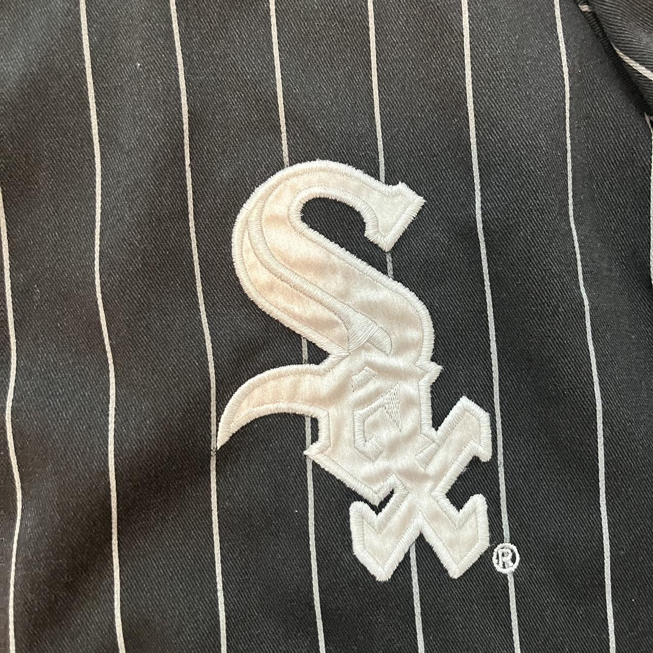 Vintage 90s White Sox Baseball Jersey, number - Depop