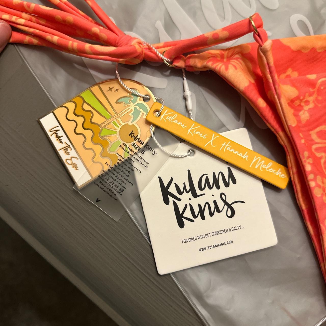 Kulani Kinis Women's Orange and Yellow Bikini-and-tankini-bottoms (2)