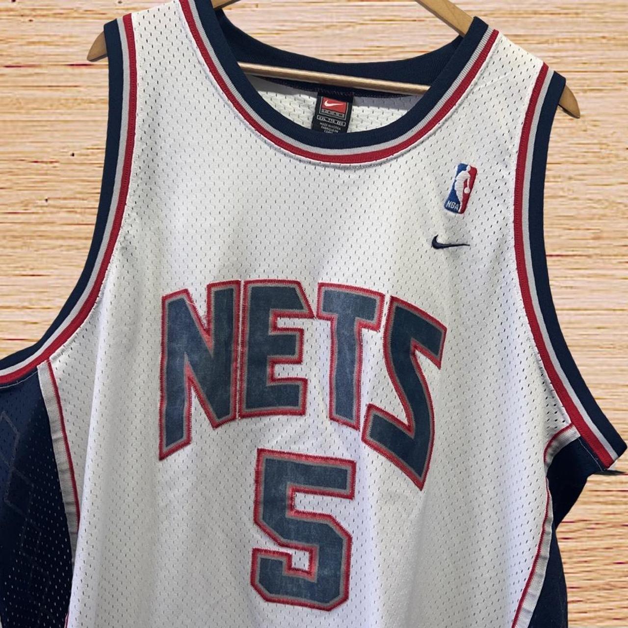 Throwback Nike Jason Kidd New Jersey Nets - Depop