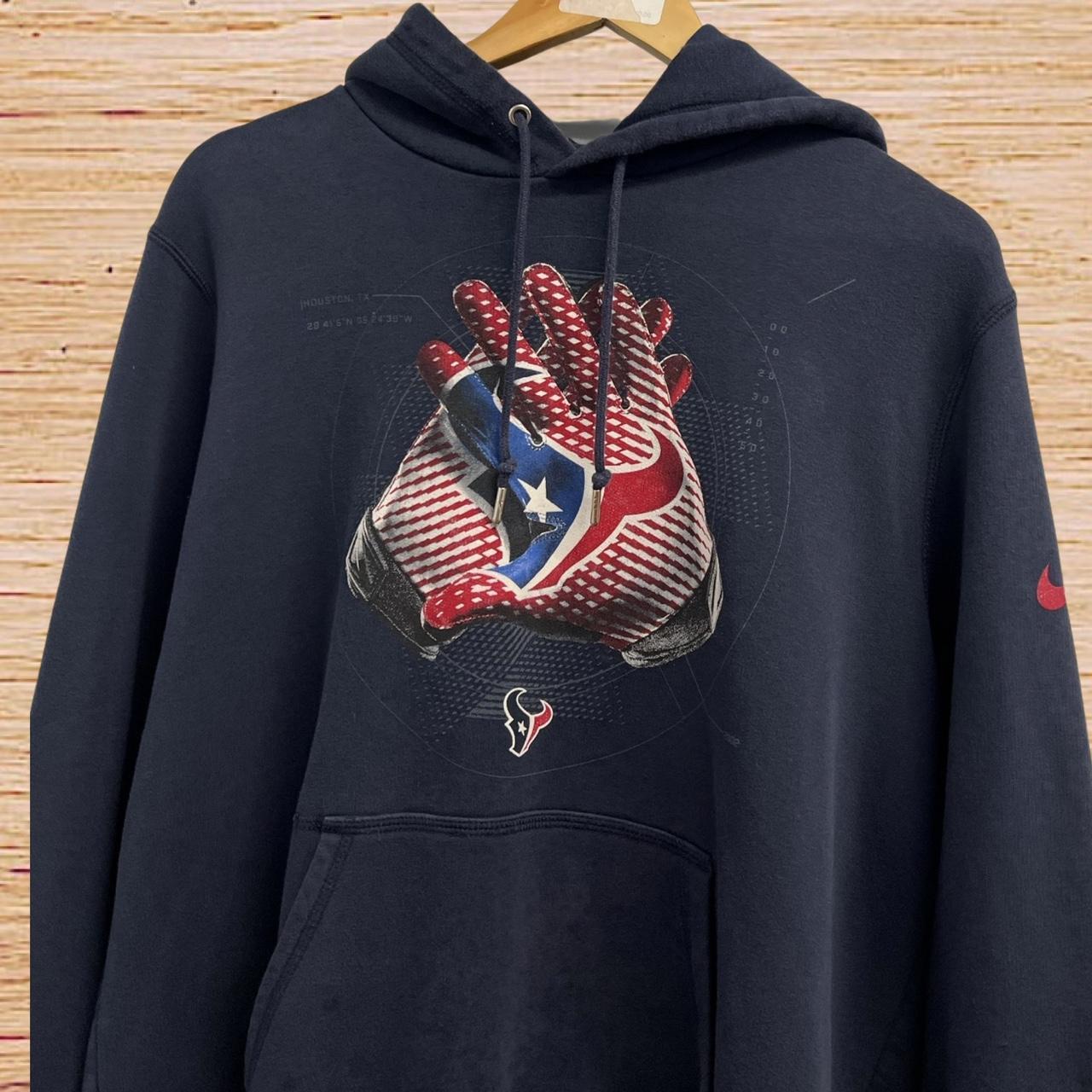 NFL Houston Texans Nike hoodie sweatshirt, size - Depop